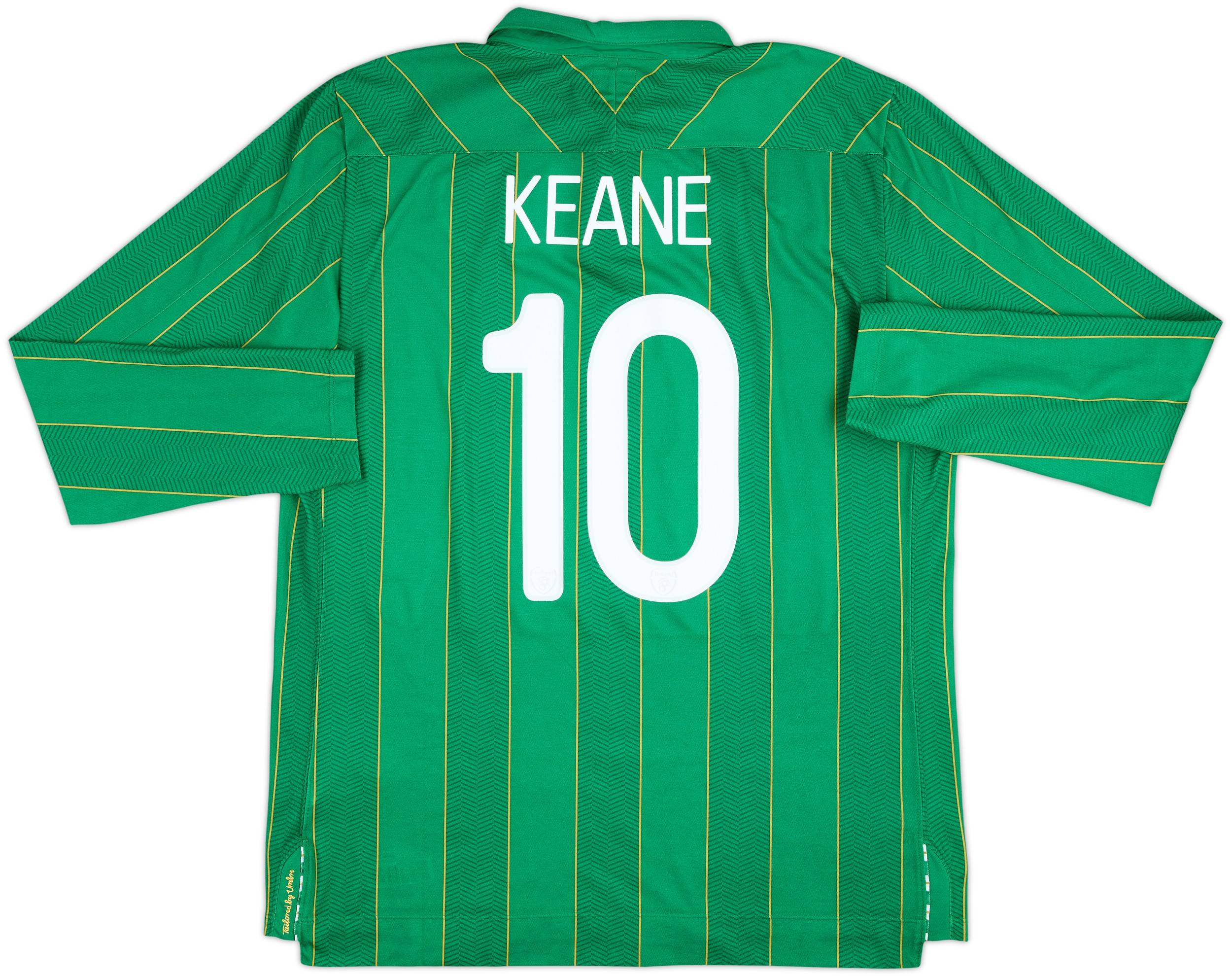 2011-12 Ireland Home L/S Shirt Keane #10 - 6/10 - (L)