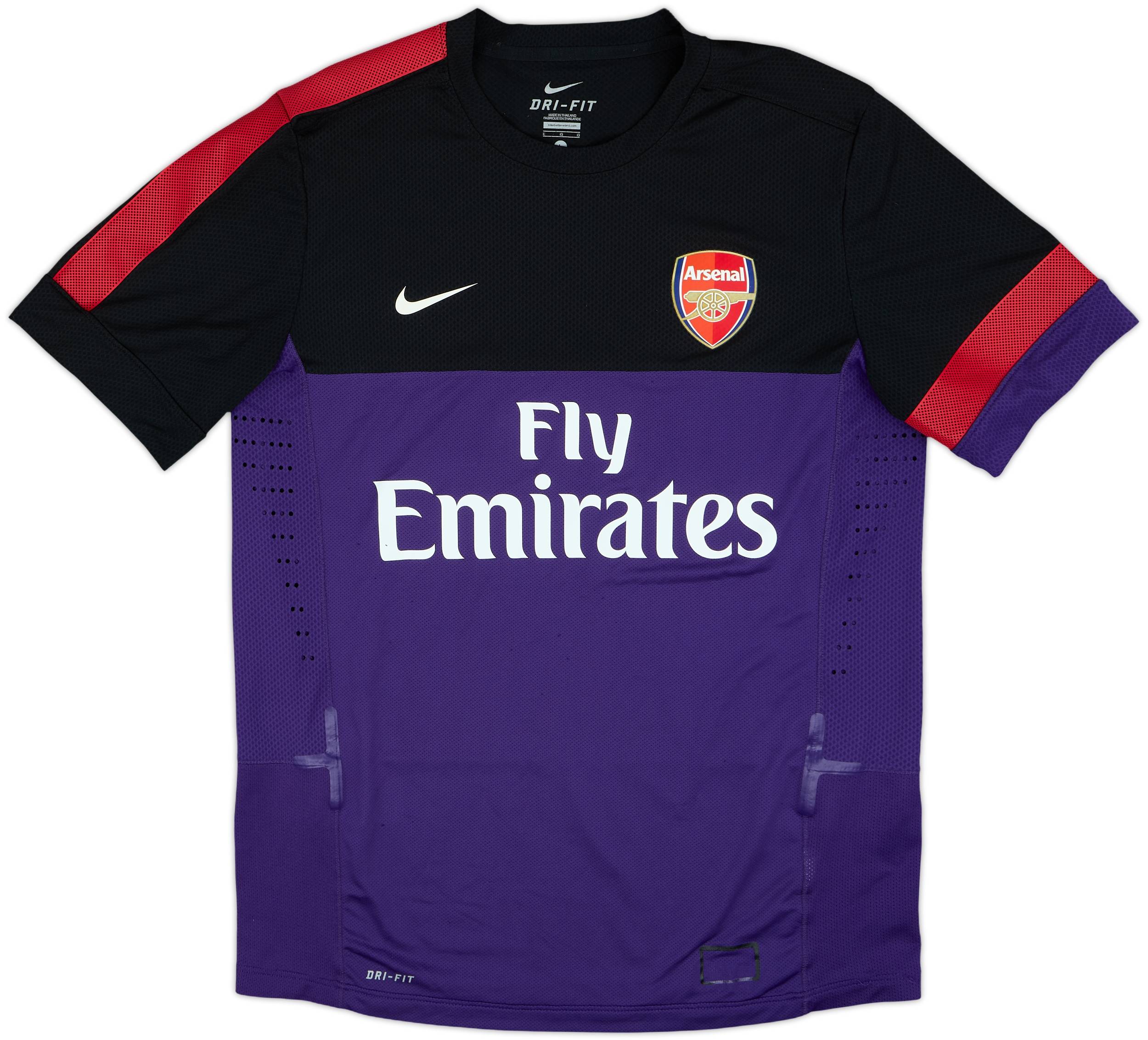 2012-13 Arsenal Nike Player Issue Training Shirt - 7/10 - (L)