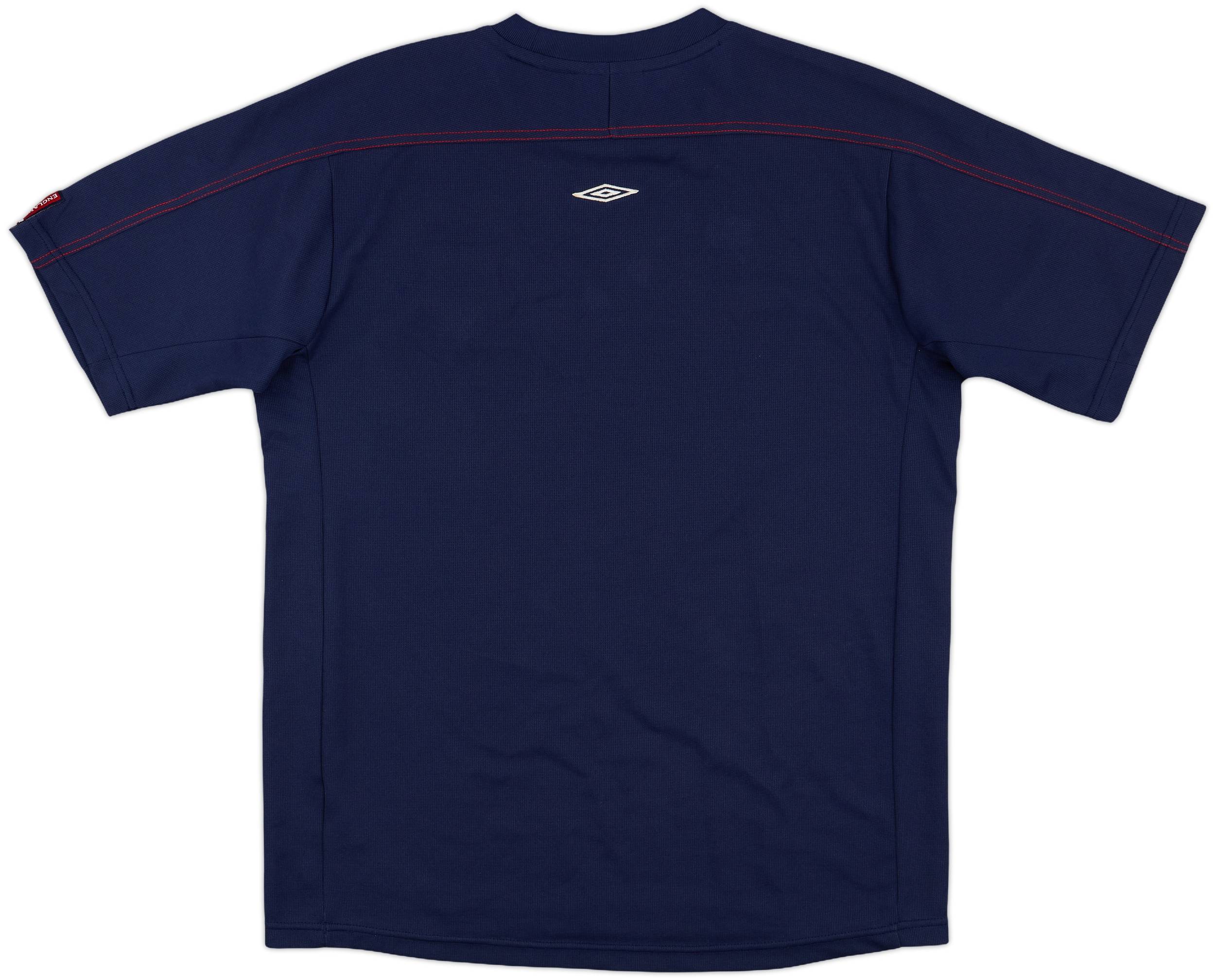 2000-01 England Umbro Training Shirt - 9/10 - (M)