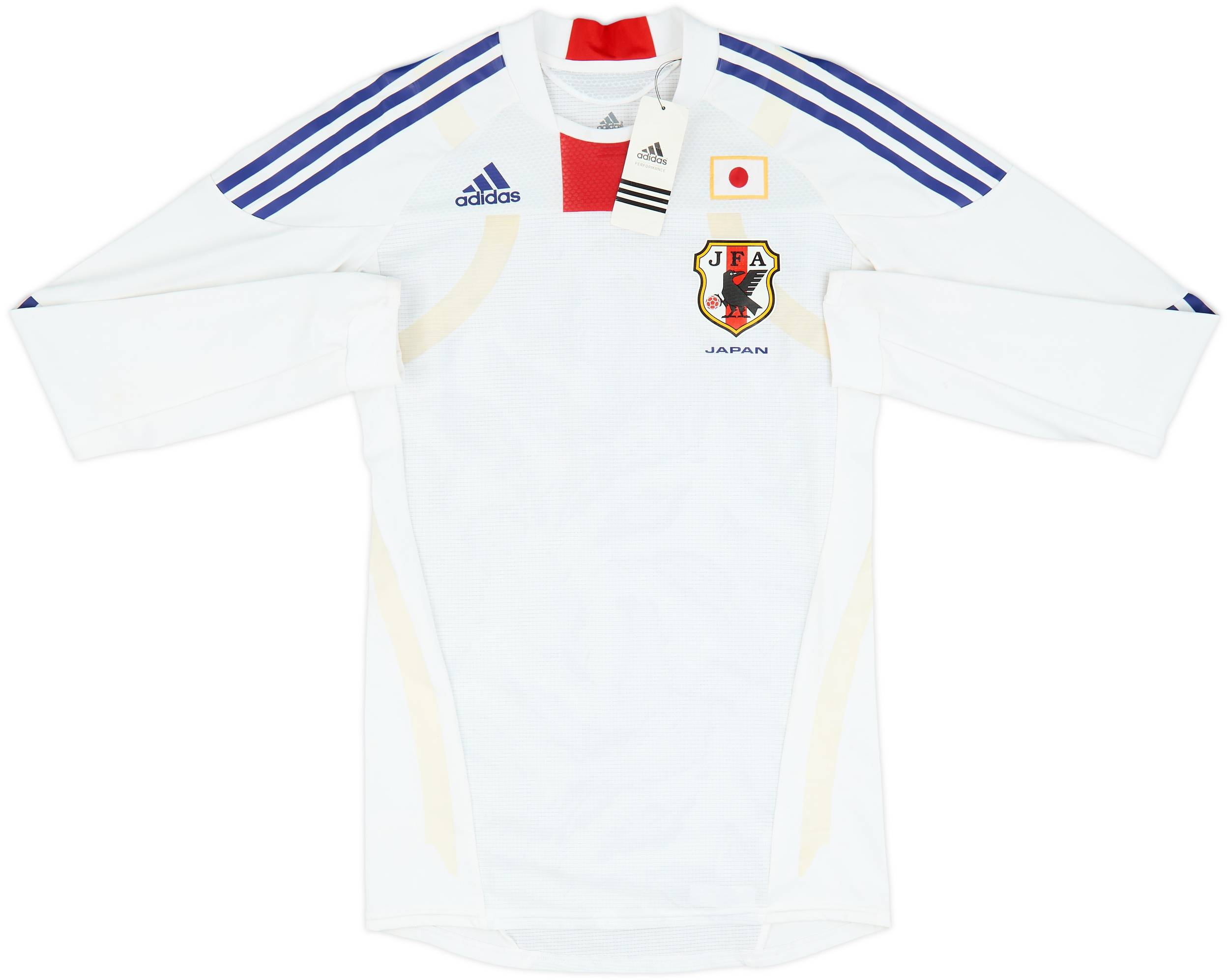 2010-12 Japan Player Issue TechFit Away L/S Shirt (L)