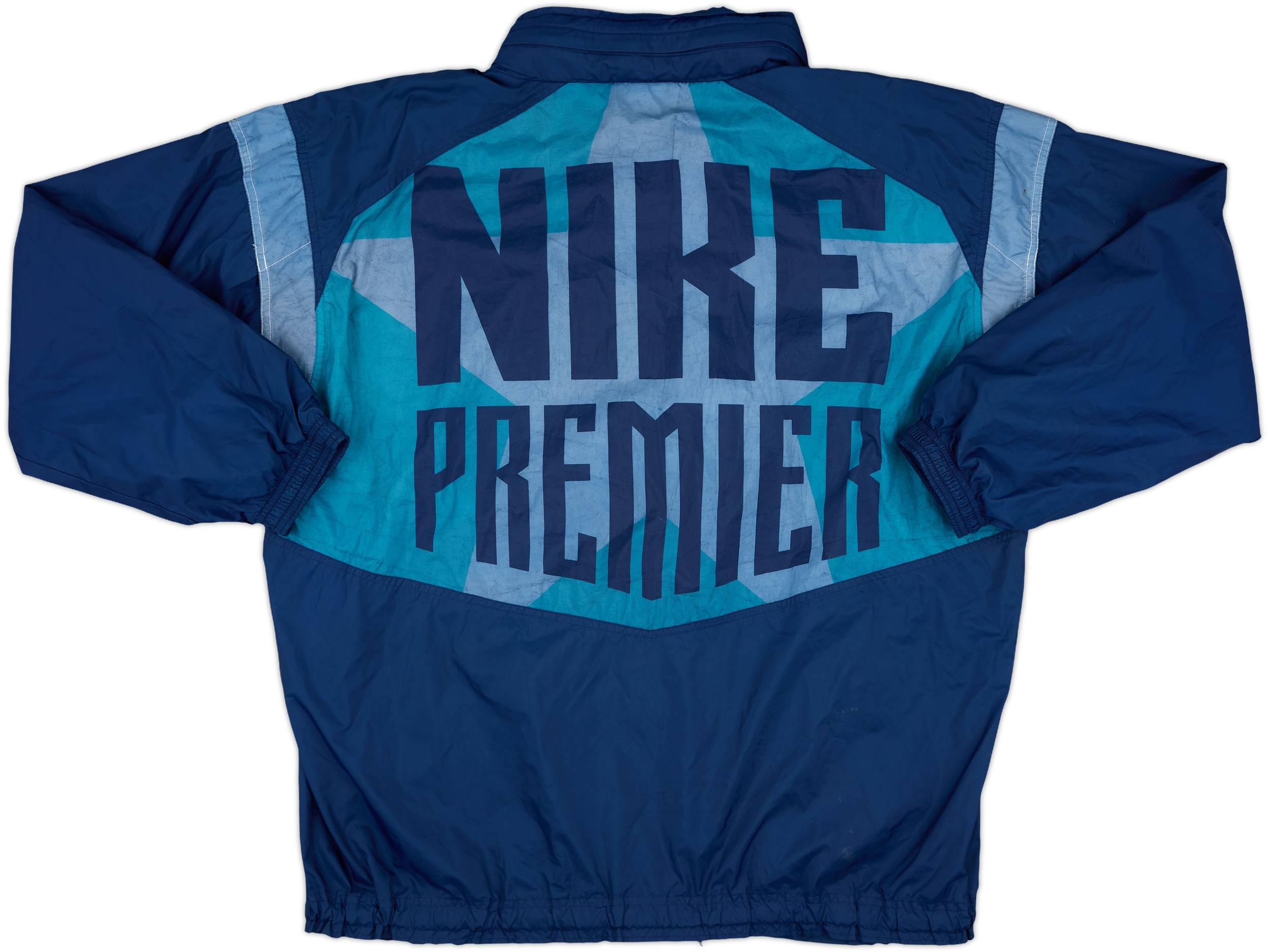 1994-95 Arsenal Nike Premier Hooded Track Jacket - 8/10 - (XL)