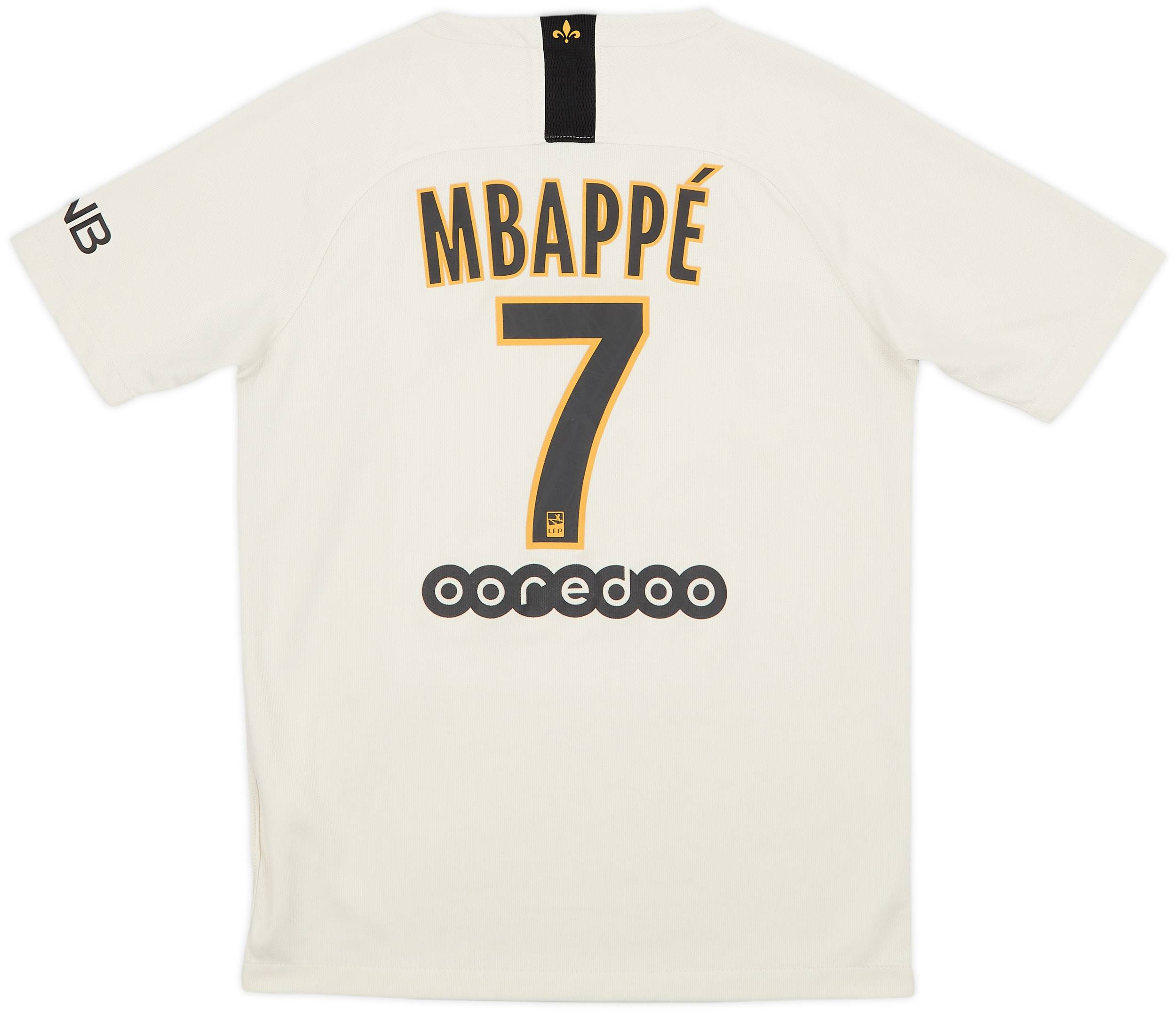 2018-19 Paris Saint-Germain Away Shirt Mbappe #7 - 8/10 - (L