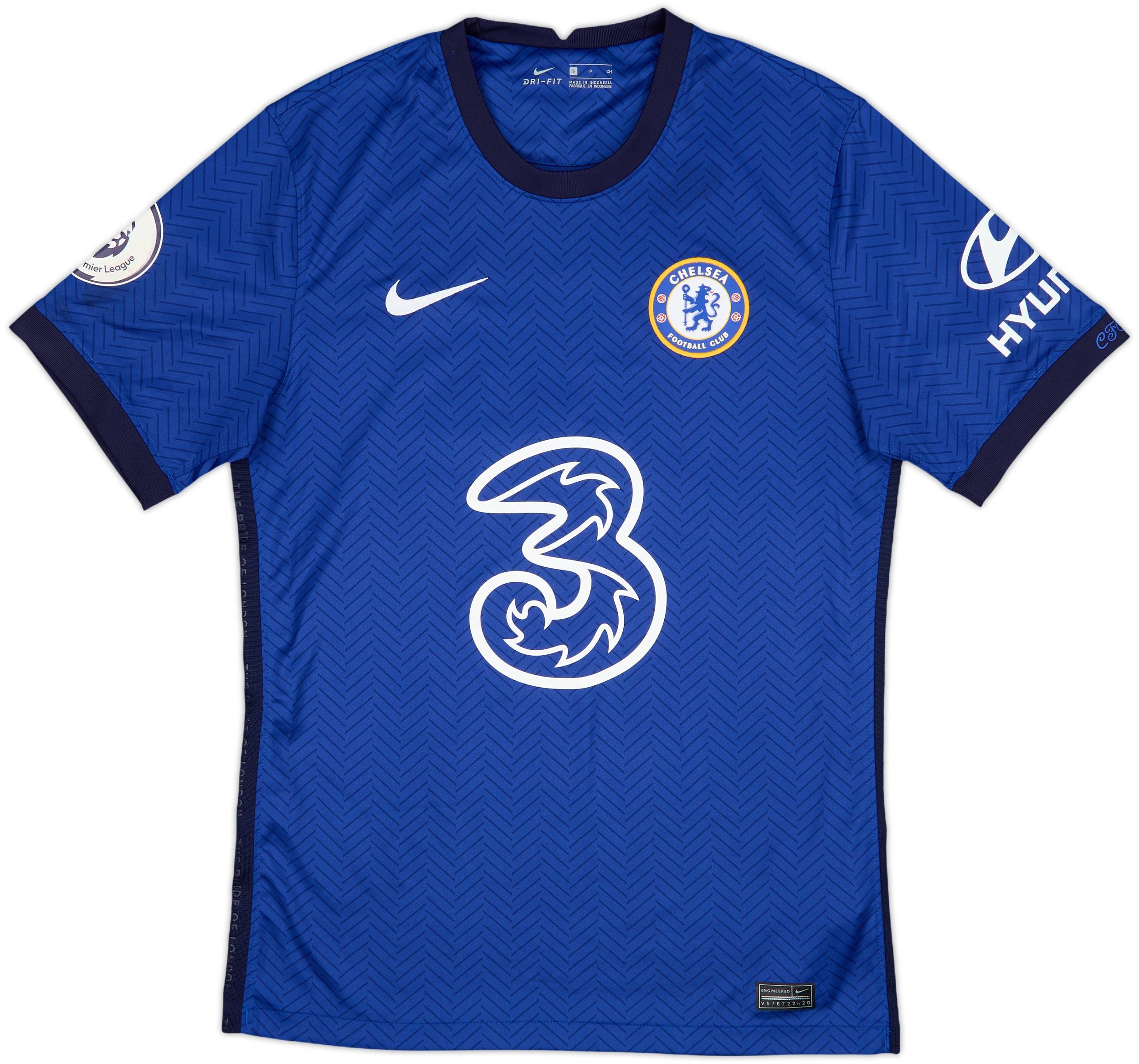 2020-21 Chelsea Home Shirt Mount #19 - 9/10 - (S)