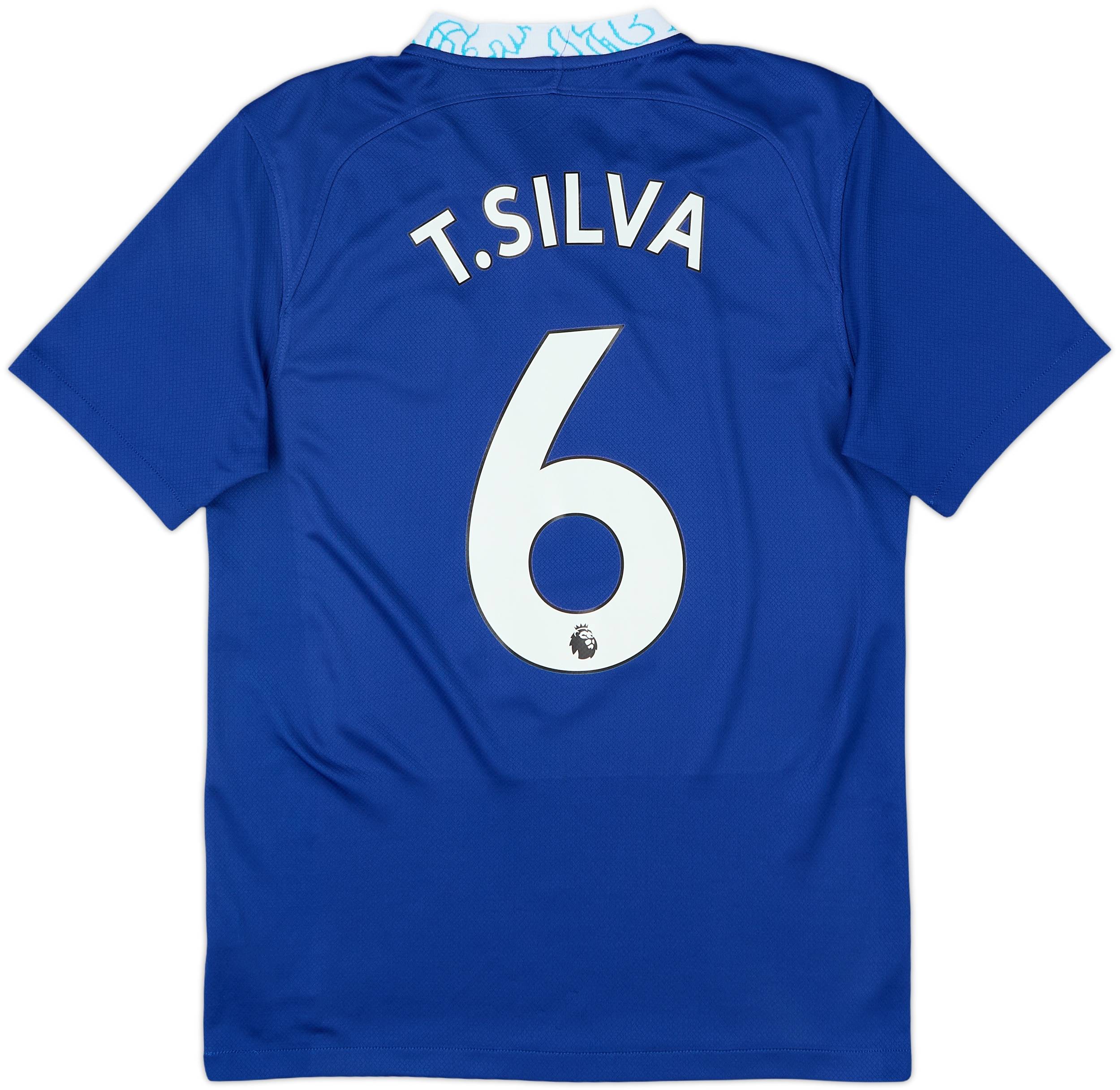 2022-23 Chelsea Home Shirt T.Silva #6 - 8/10 - (S)