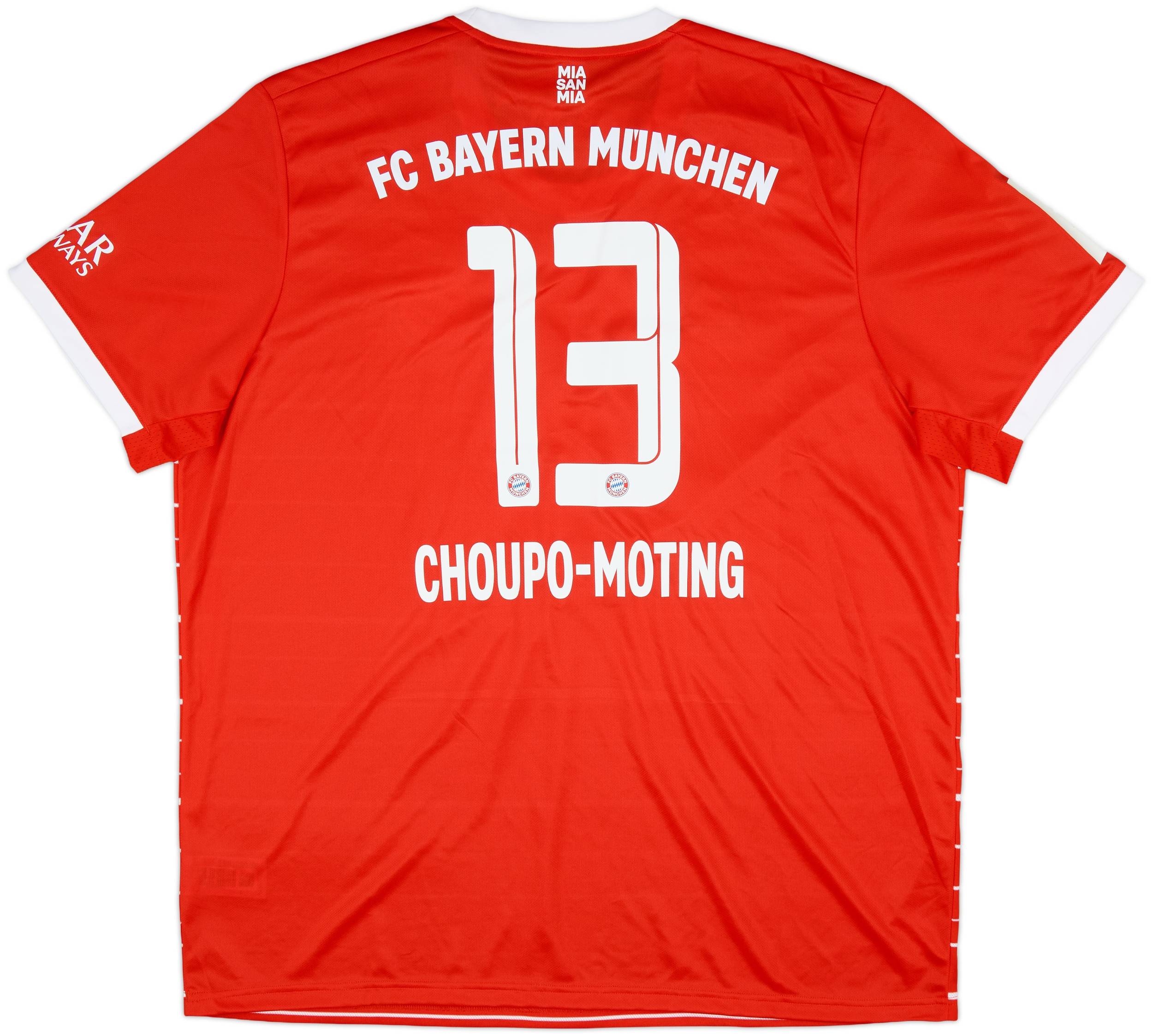 2022-23 Bayern Munich Home Shirt Choupo-Moting #13 (XXL)