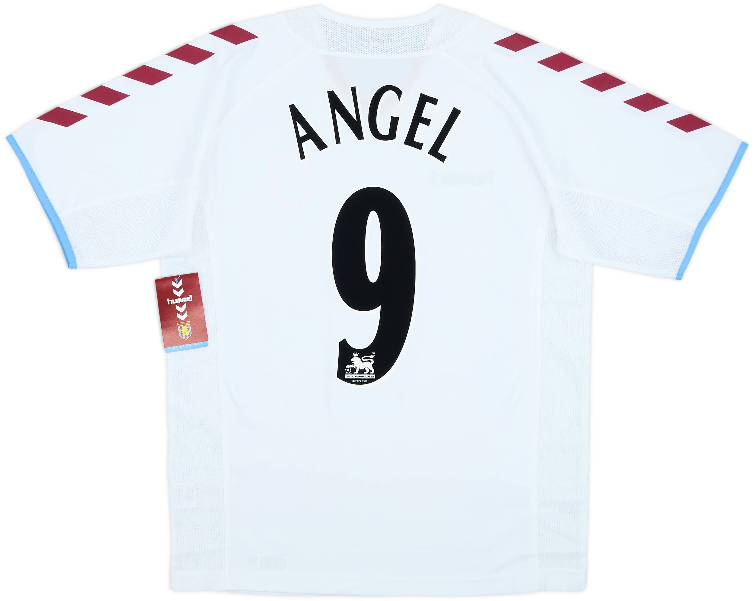 2004-05 Aston Villa Away Shirt Angel #9 (S)