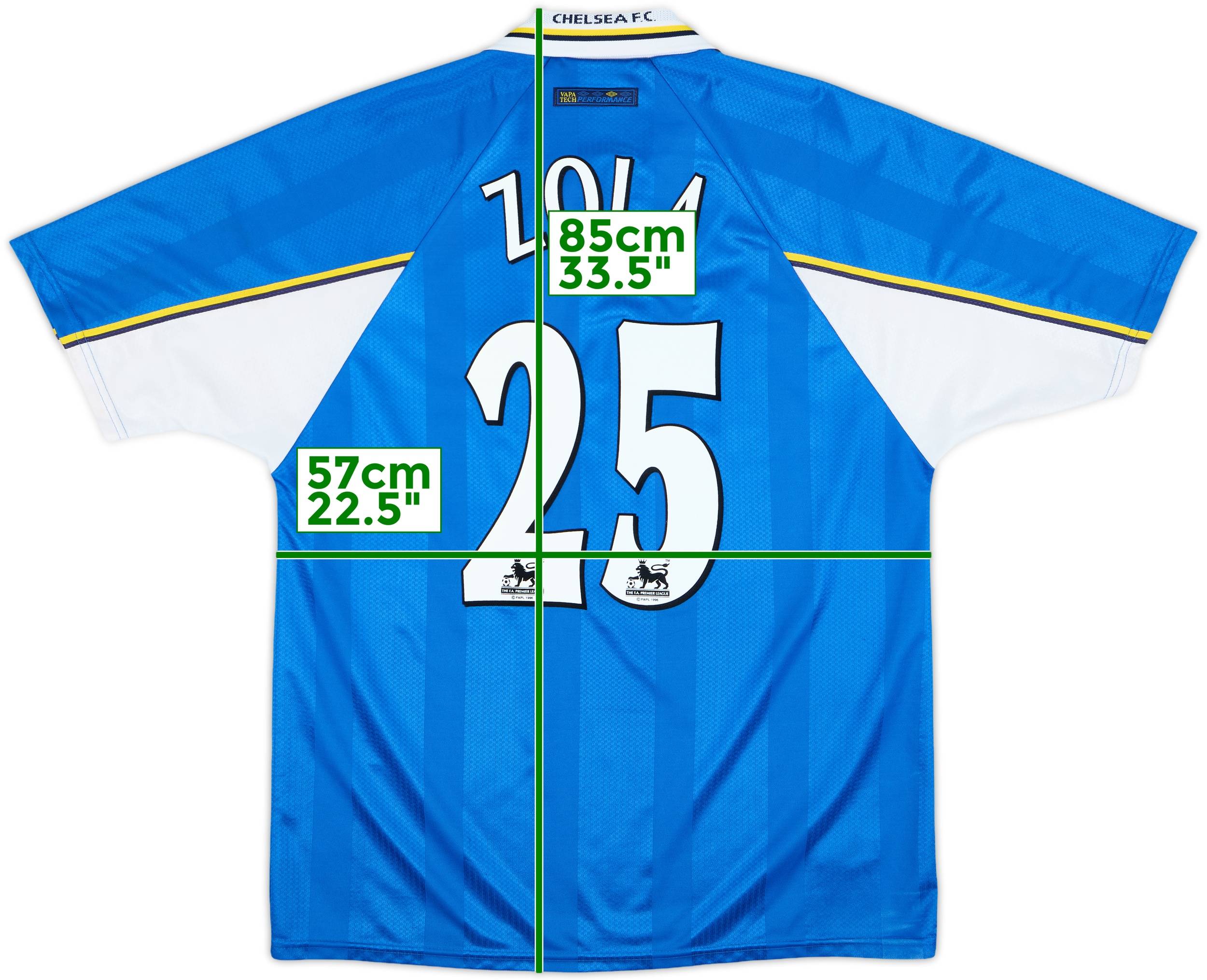 チェルシー 97-99 ゾラ ZOLA #25 Lサイズ チェルシー 97-99 ゾラ ZOLA #25 Lサイズ