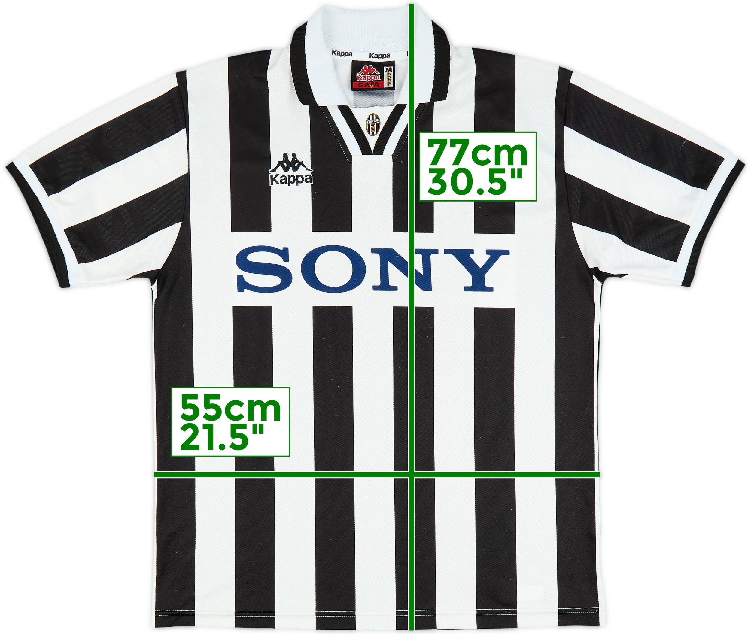 1995-97 Juventus Home Shirt - 7/10 - (M)