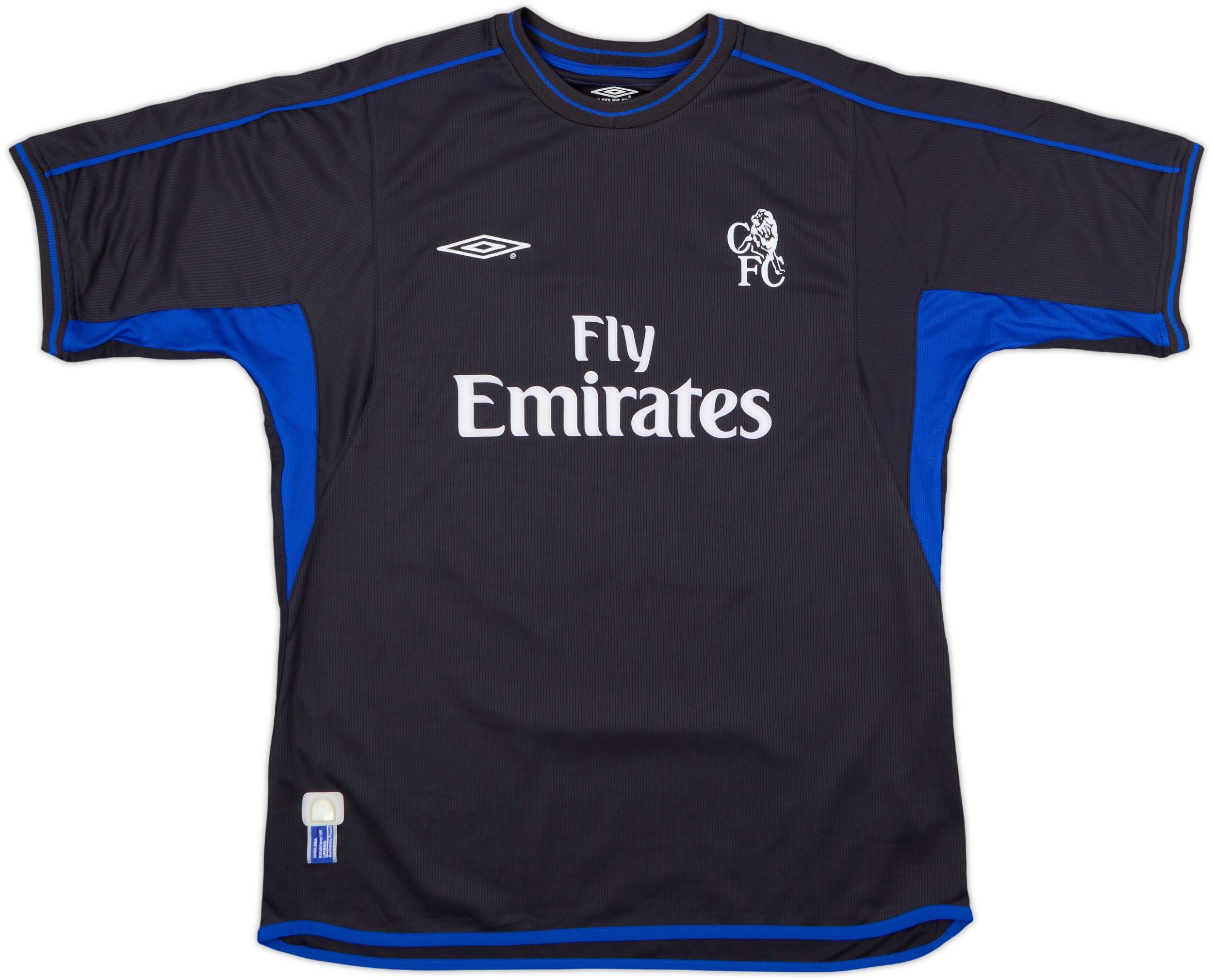 2002-04 Chelsea Away Shirt Zola #25 - 10/10 - (XL)