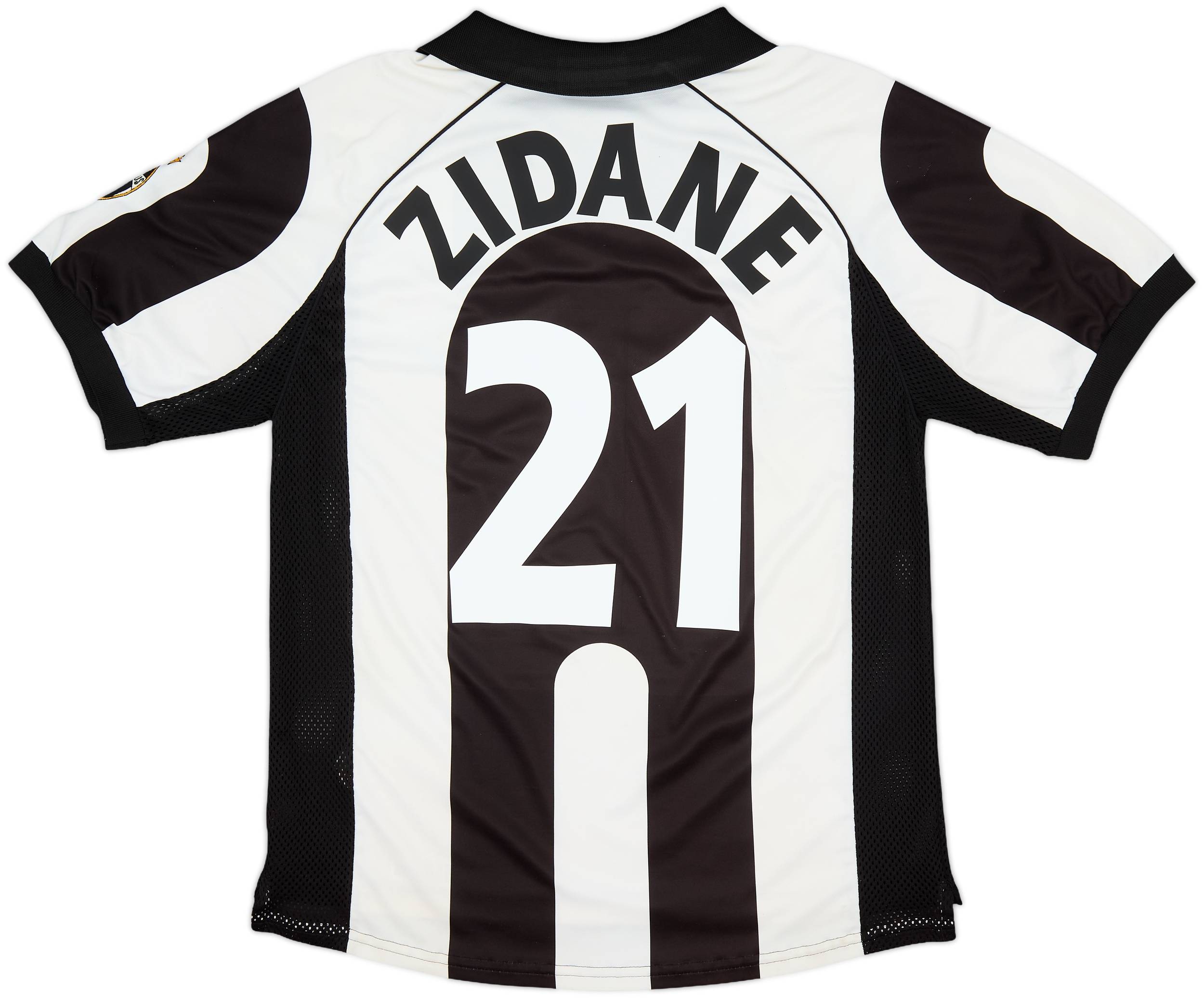 1997-98 Juventus Centenary Home Shirt Zidane #21 - 8/10 - (M)