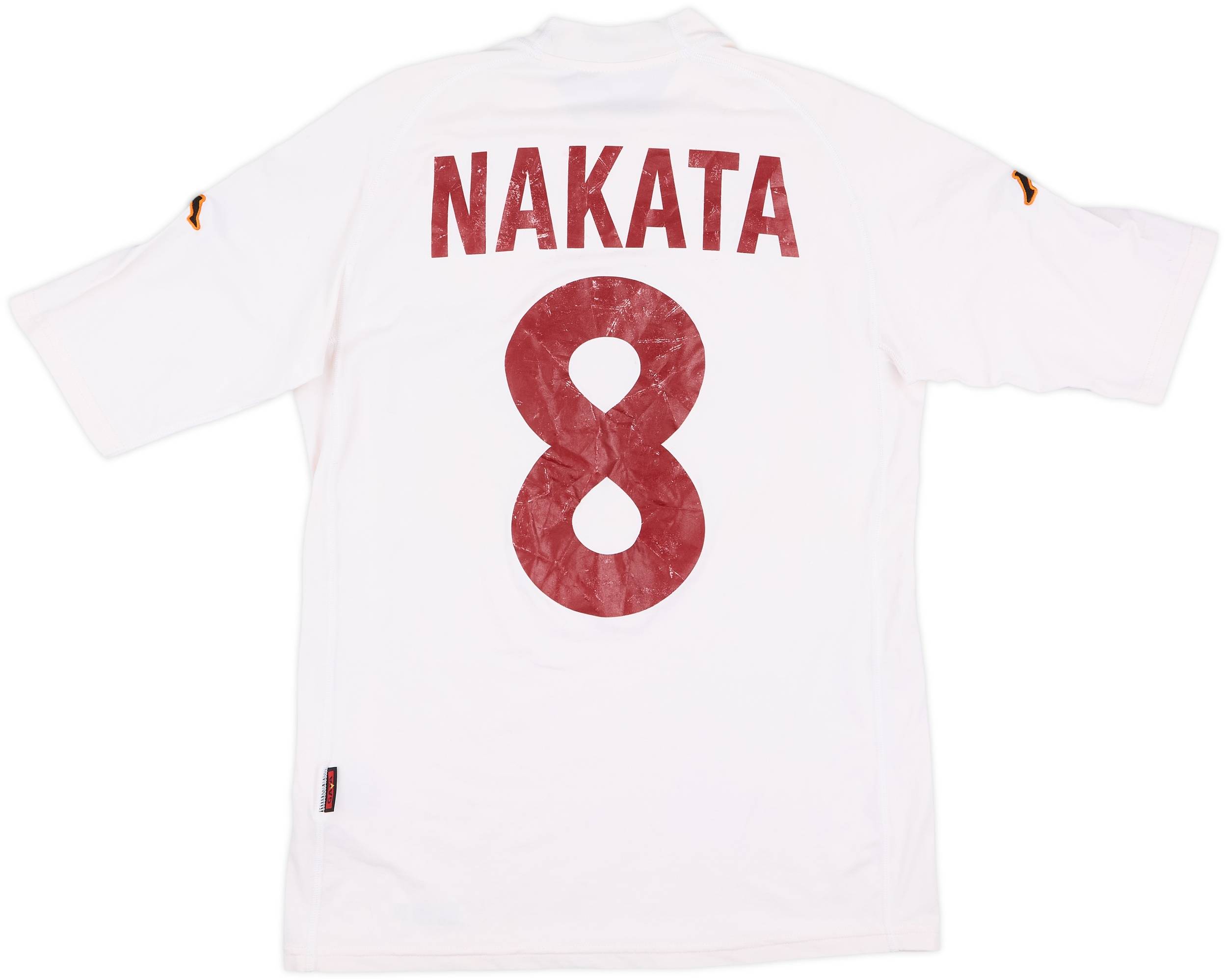 2000-01 Roma Away Shirt Nakata #8 - 5/10 - (S)