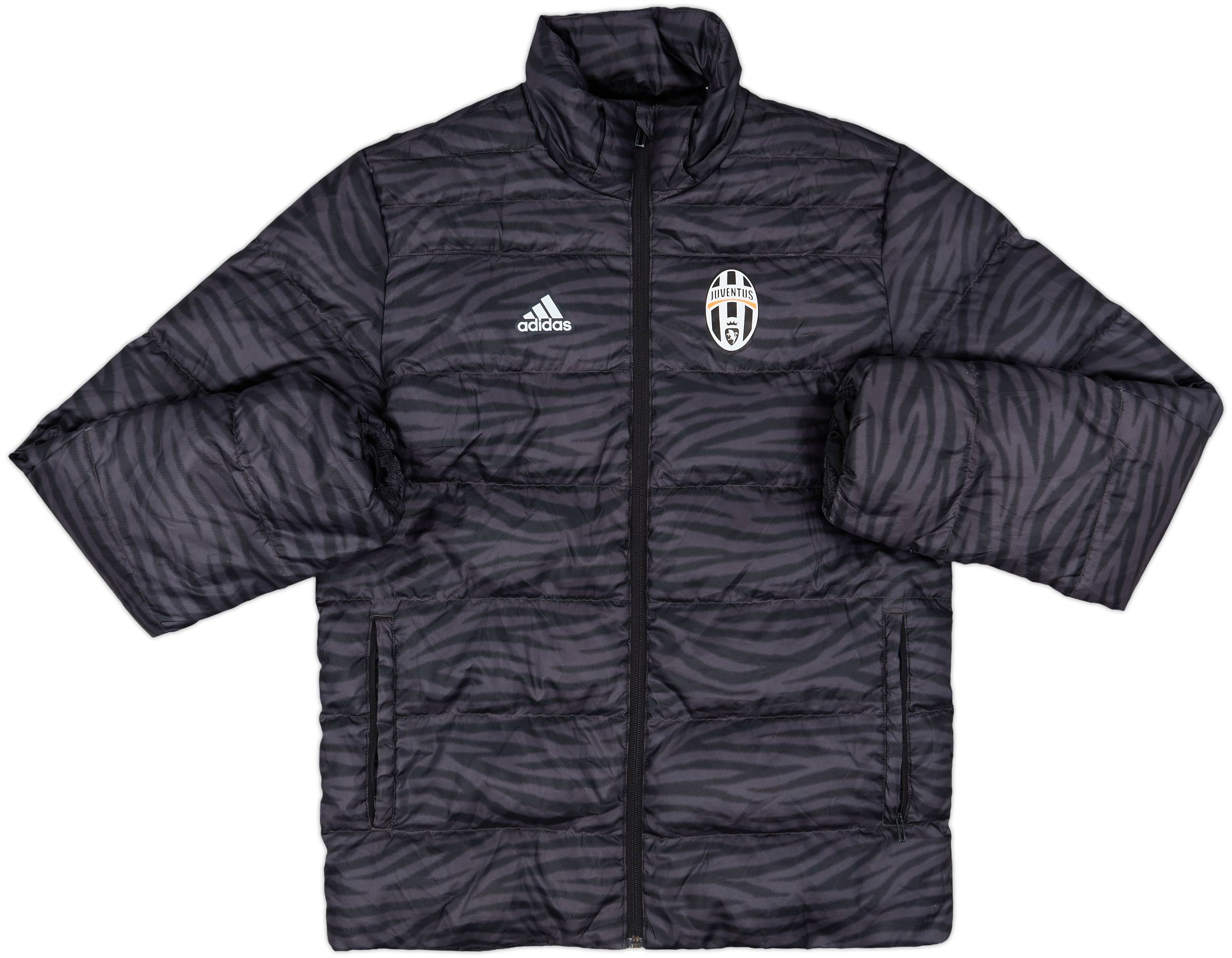 2016-17 Juventus adidas Padded Bench Coat - 8/10 - (XS)