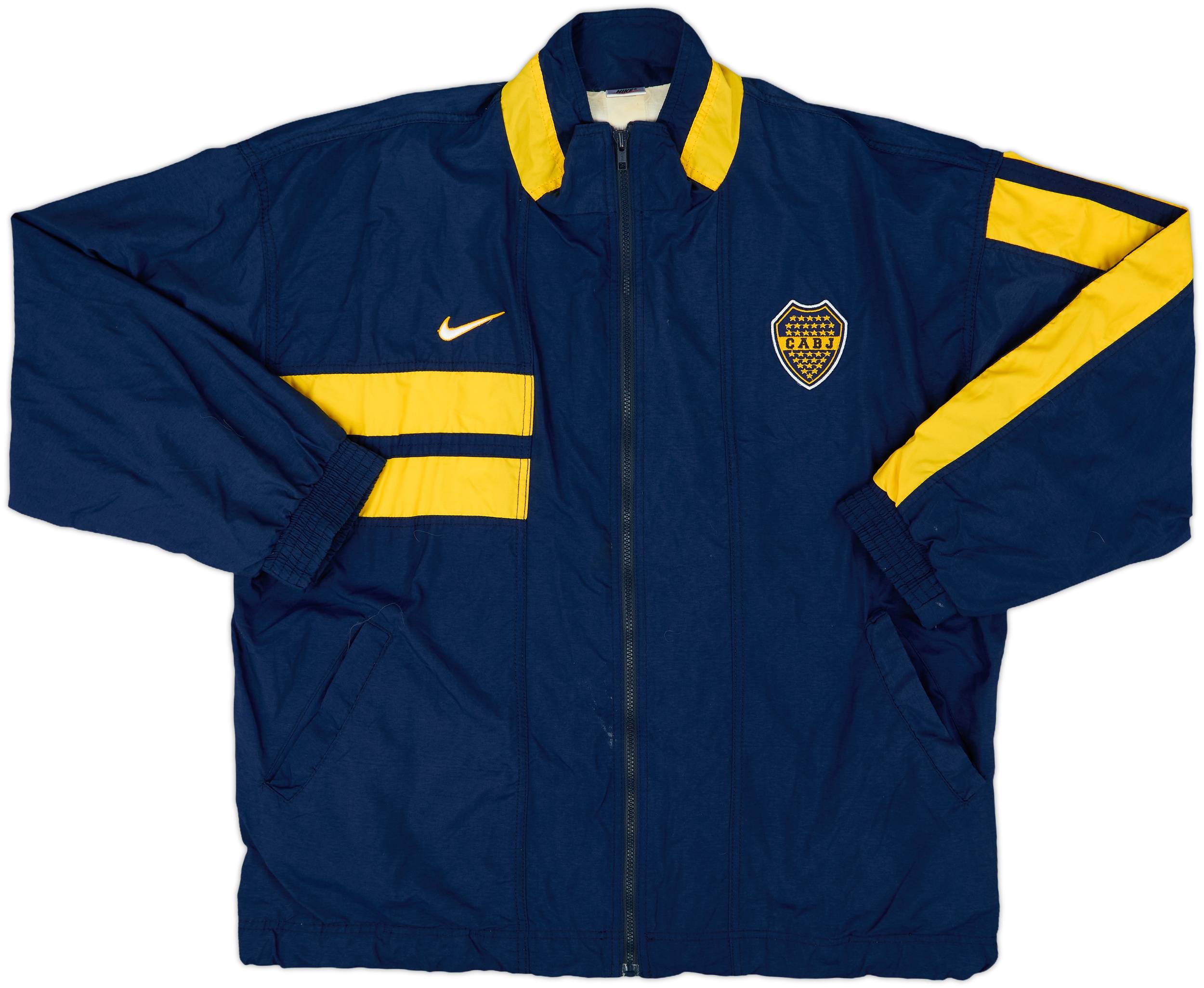1996-98 Boca Juniors Nike Track Jacket - 7/10 - (L)