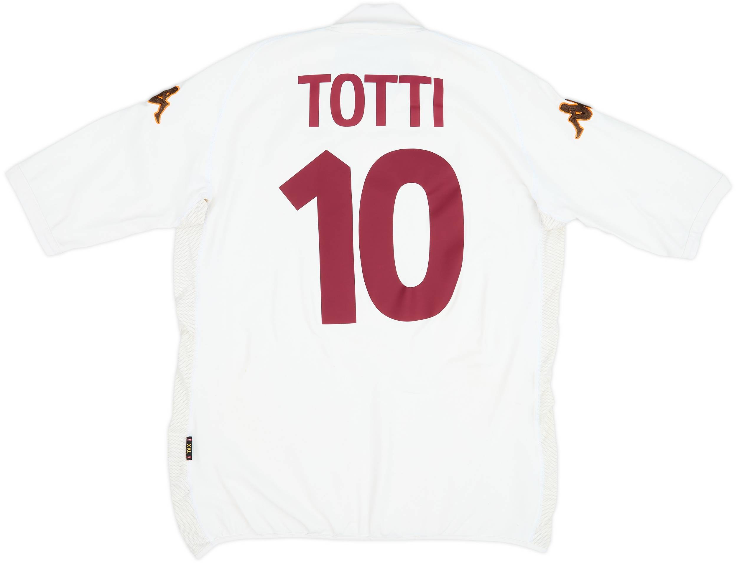 2002-03 Roma Away Shirt Totti #10 - 8/10 - (XXL)