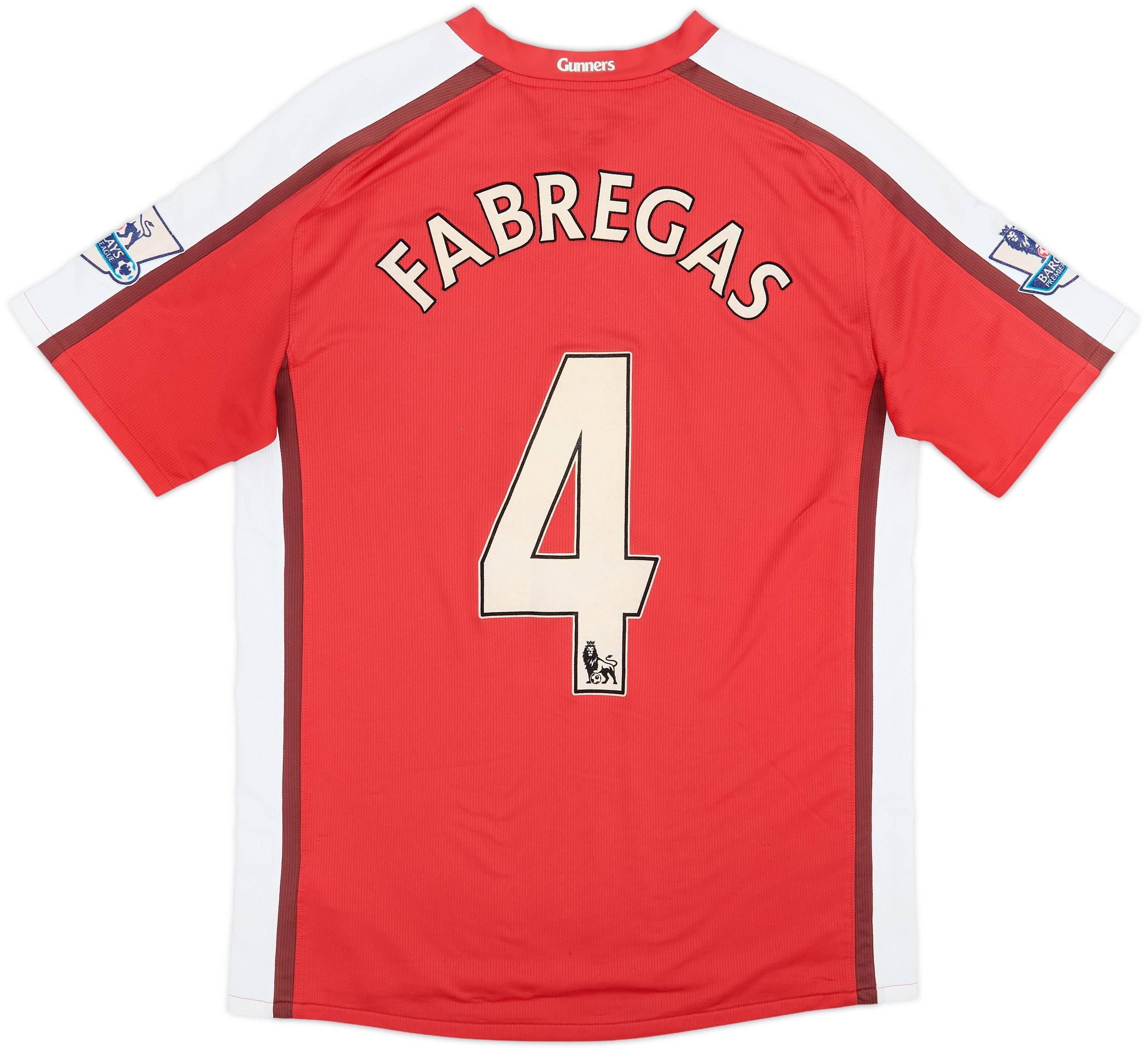 2008-10 Arsenal Home Shirt Fabregas #4 - 6/10 - (M)