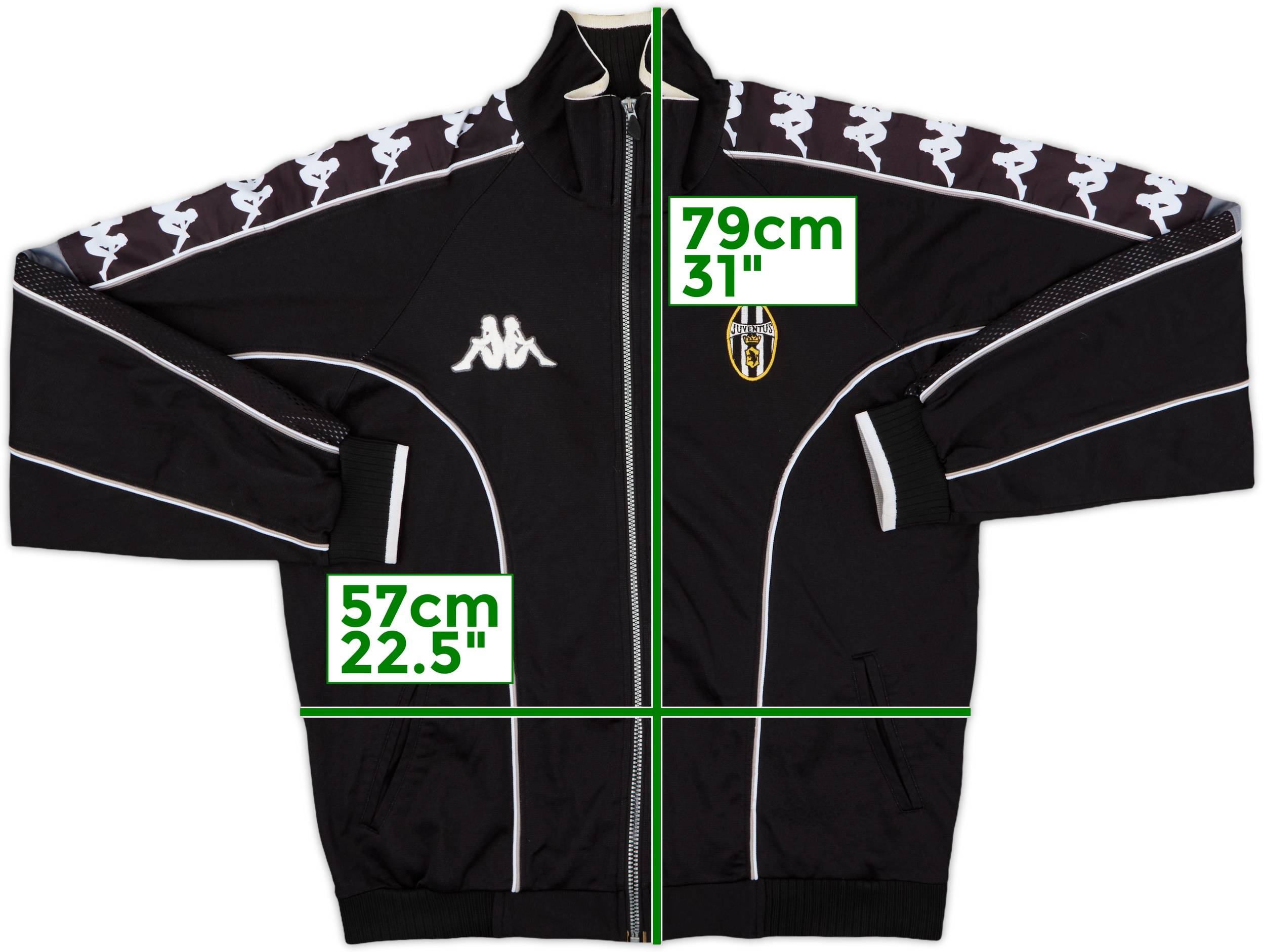 1998-99 Juventus Kappa Track Jacket - 9/10 - (XL)