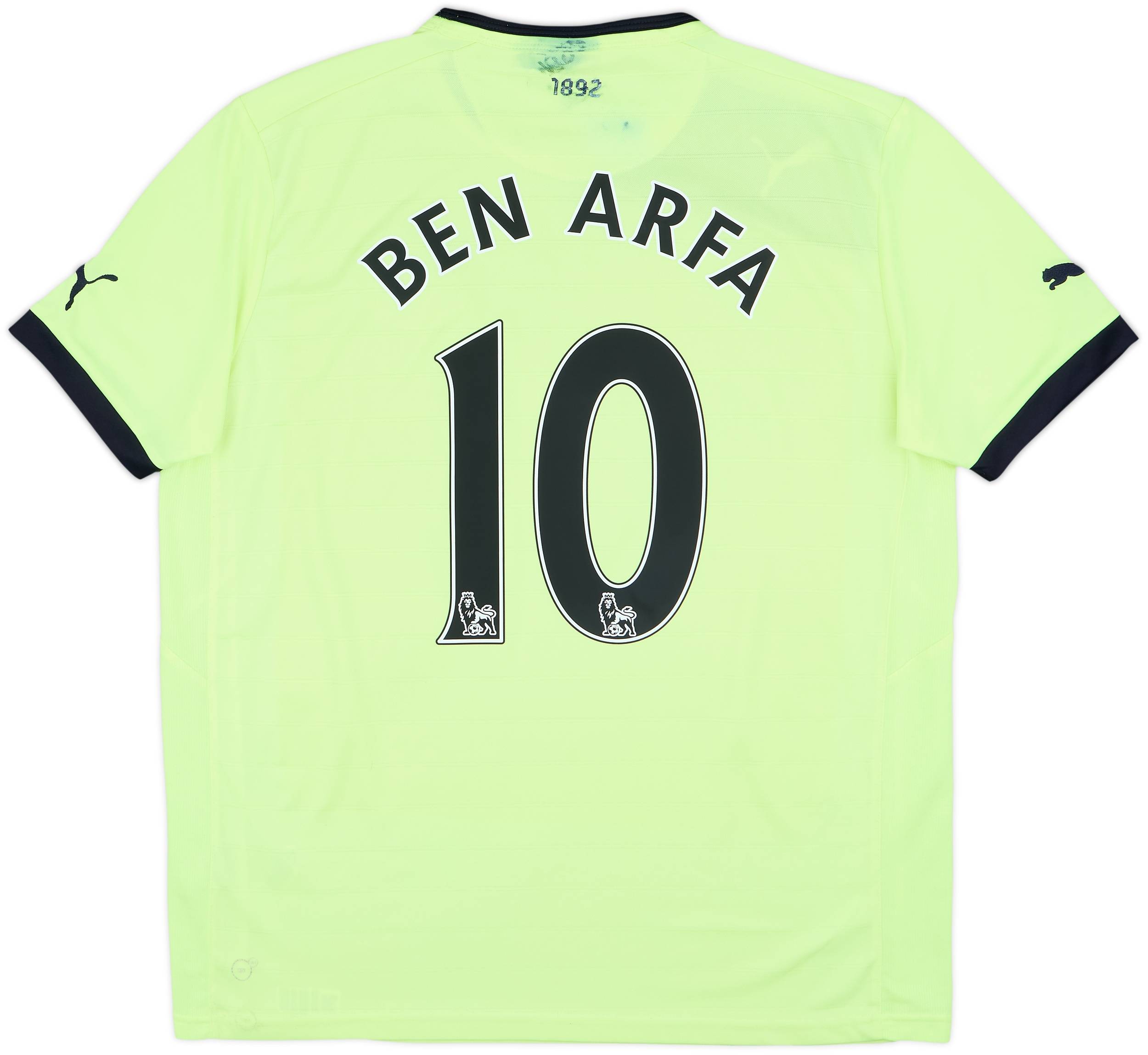 2012-13 Newcastle Third Shirt Ben Arfa #10 - 6/10 - (L)