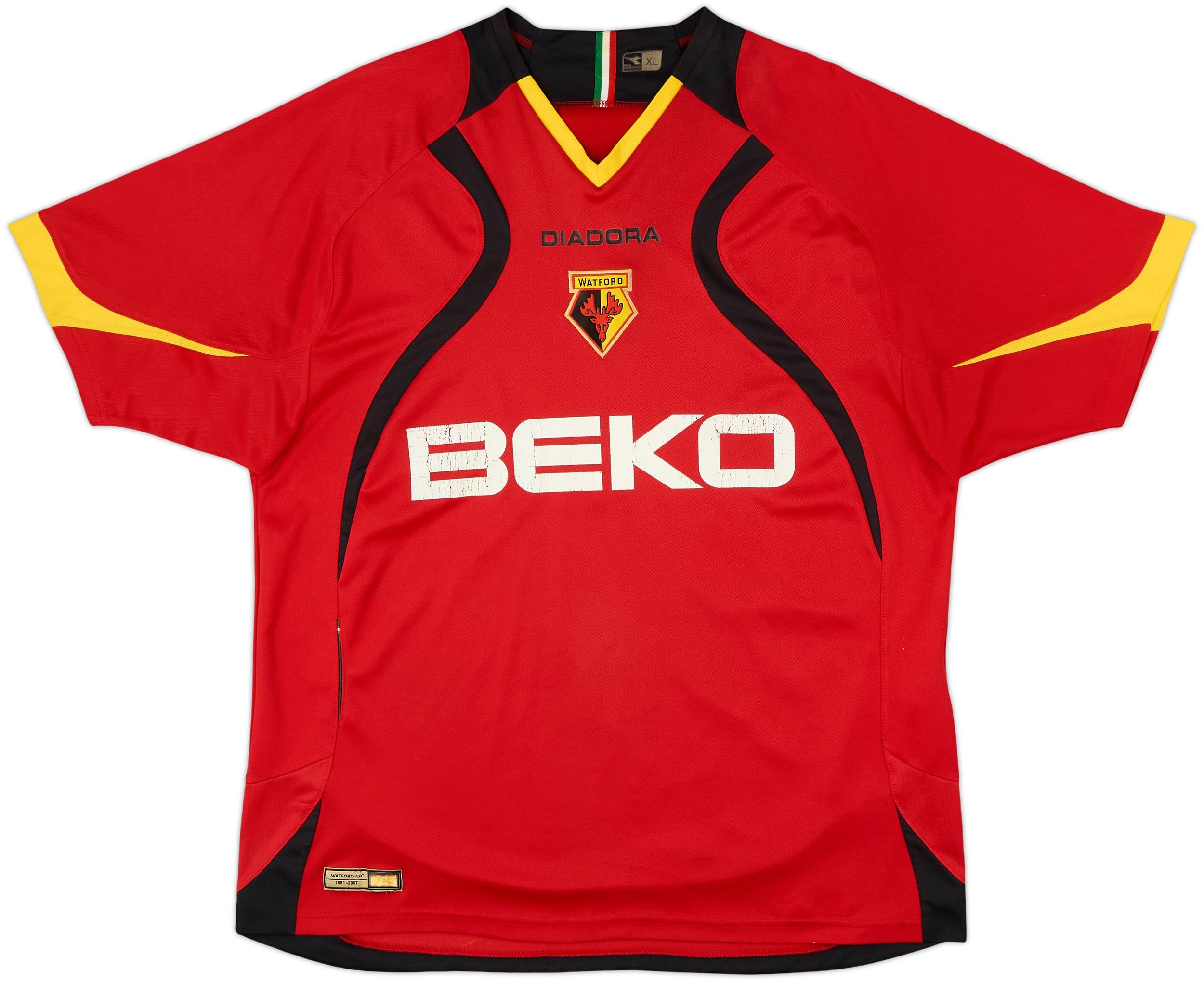 2007-08 Watford Away Shirt 6/10 (XL)