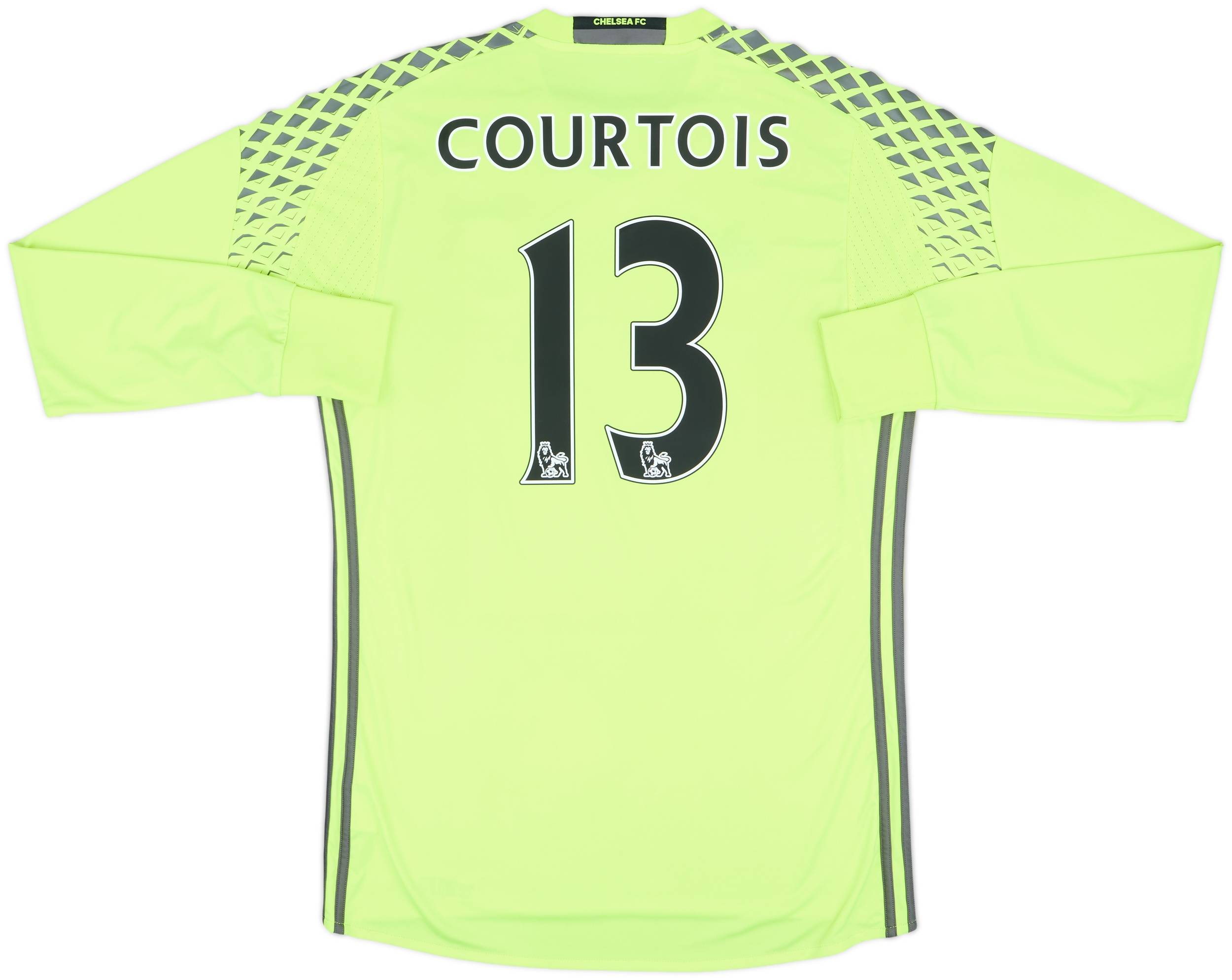 2016-17 Chelsea GK Shirt Courtois #13 - 8/10 - (M)