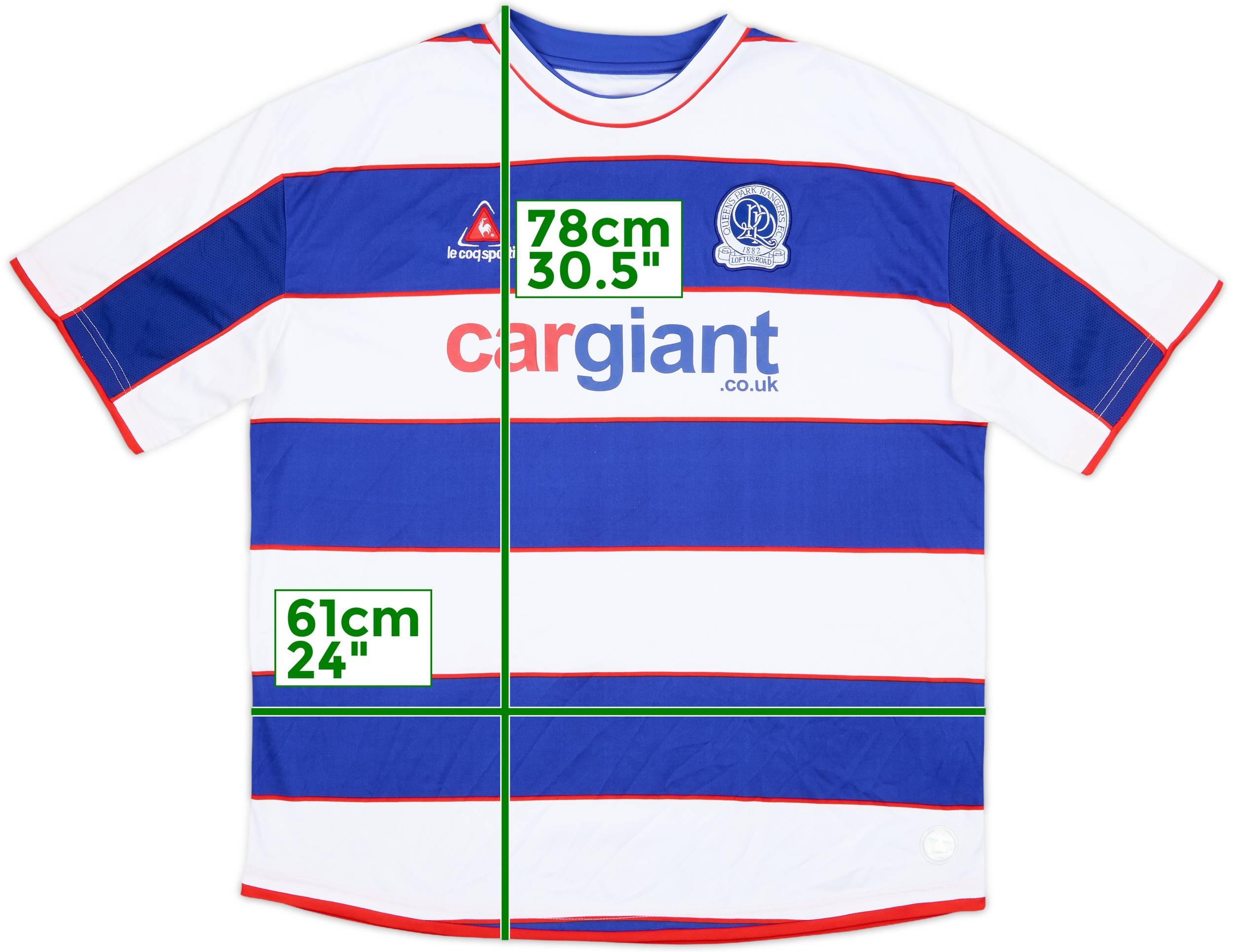 2006-07 QPR Home Shirt - 8/10 - (XL)
