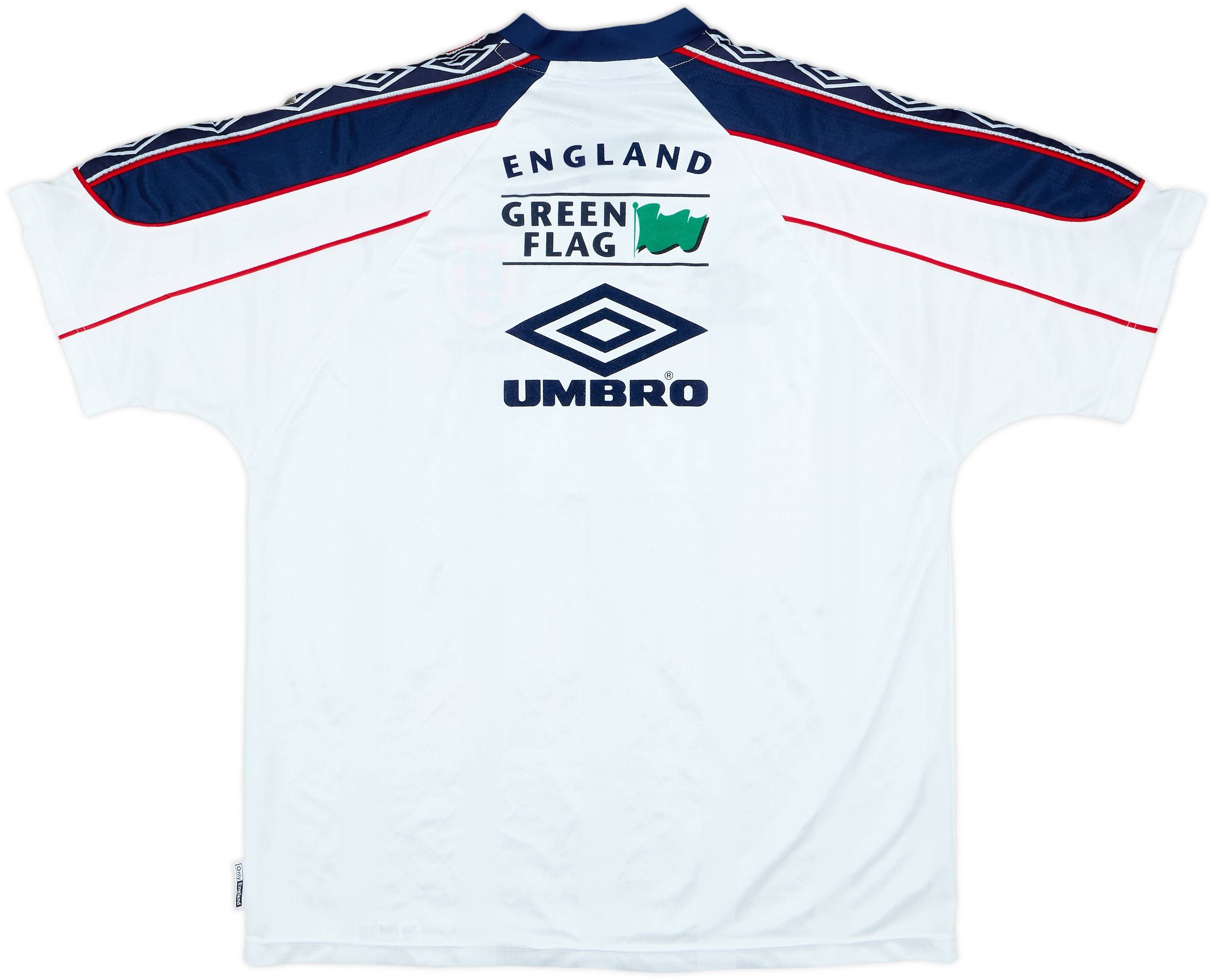 1998-00 England Umbro Training Shirt - 6/10 - (XL)