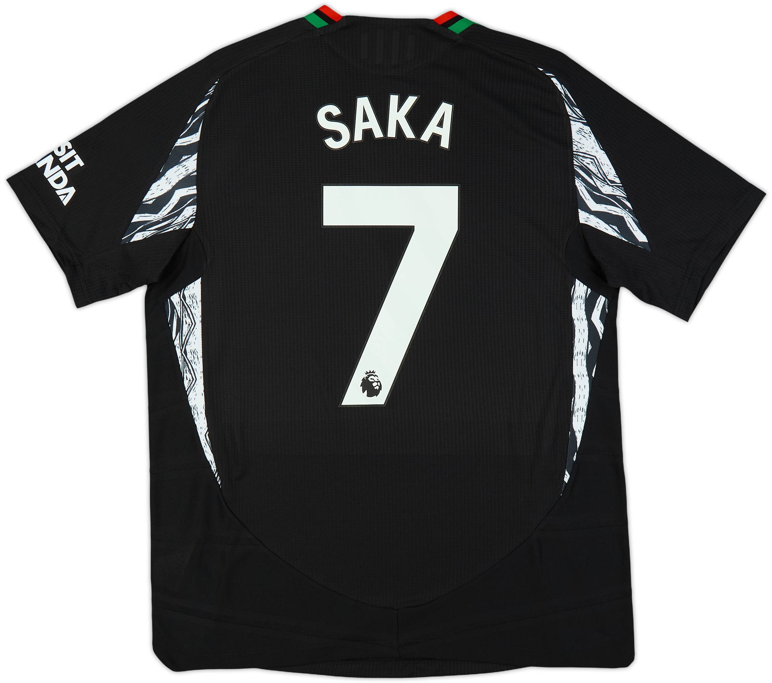 2024-25 Arsenal Authentic Away Shirt Saka #7 (L)