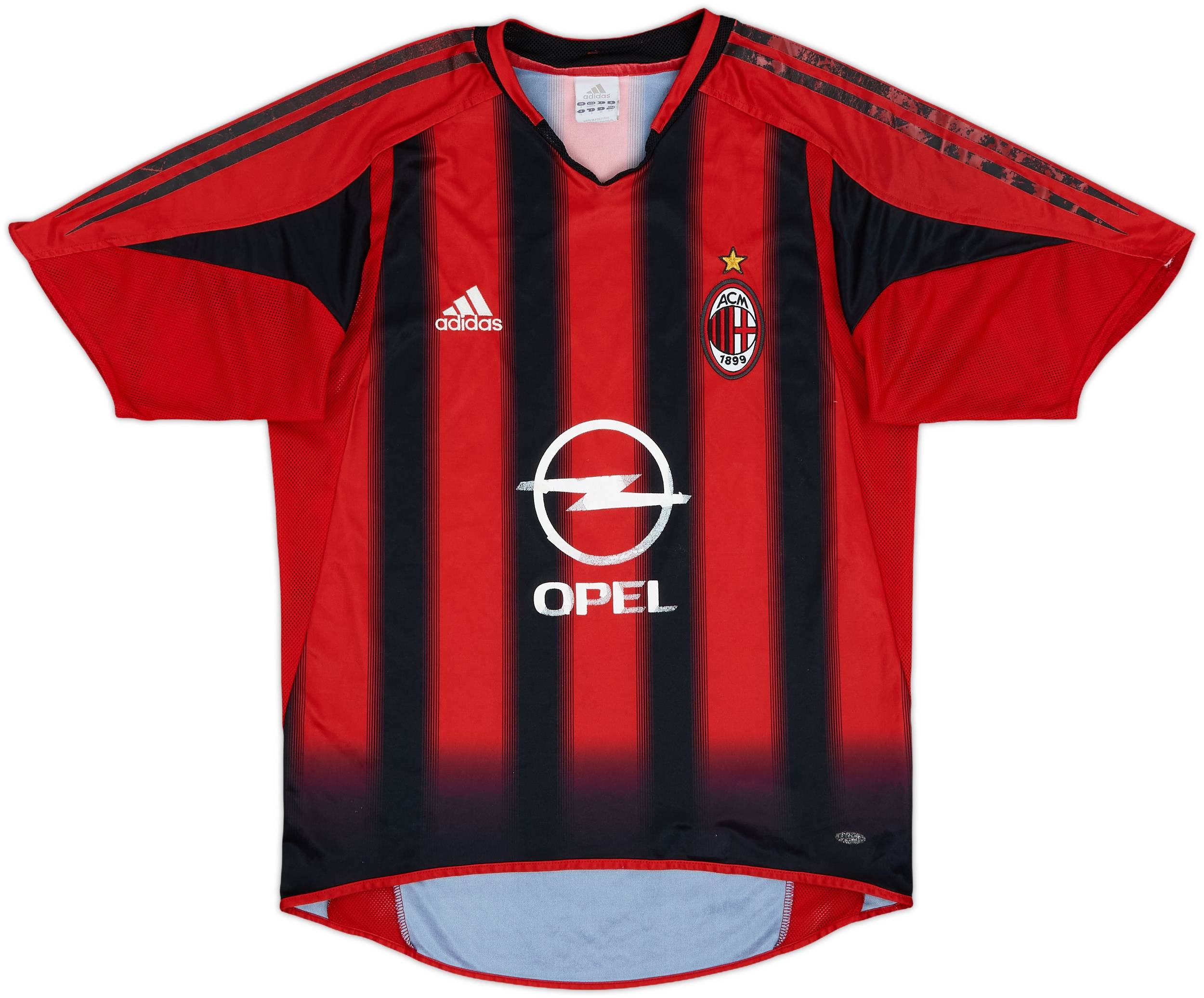 り★  2004-05 AC MILAN ×  ユニフォーム 2004-05 AC Milan Home Shirt - 5/10 - (S)