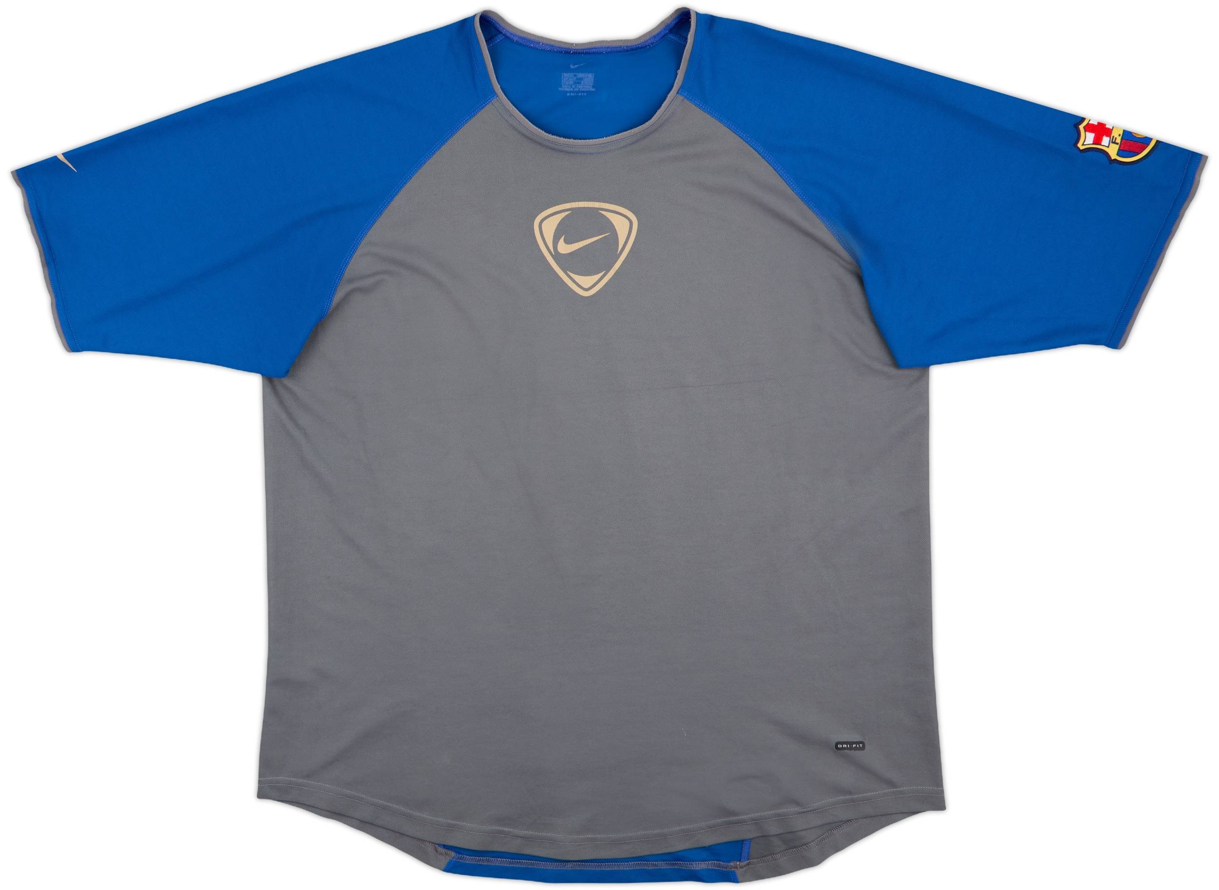 Nike FC Barcelona ユニフォーム Tシャツ 7番 2001-02 Barcelona Nike Training Shirt - 7/10 - (XL)