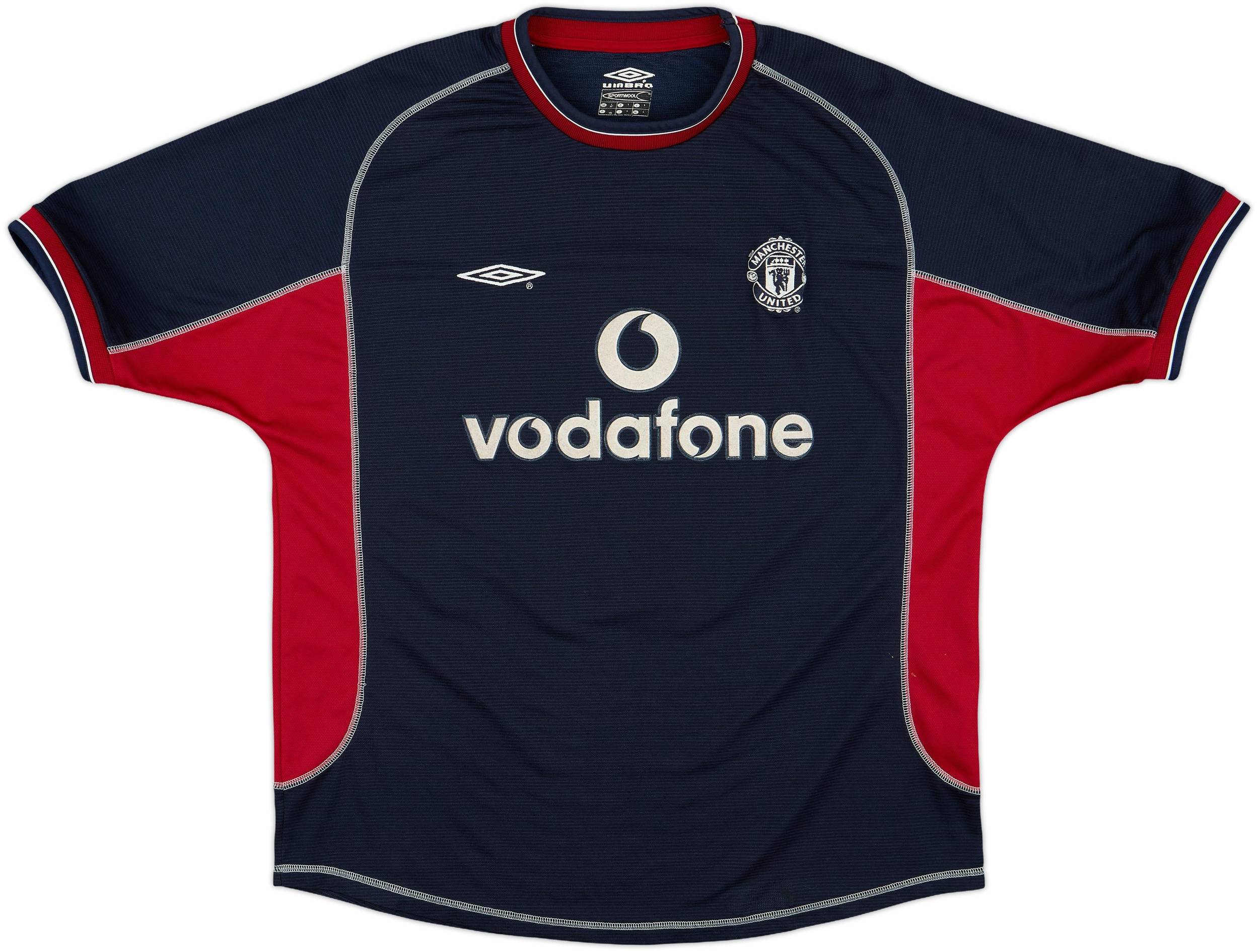 2000-01 Manchester United Third Shirt Beckham #7 - 7/10 - (L)