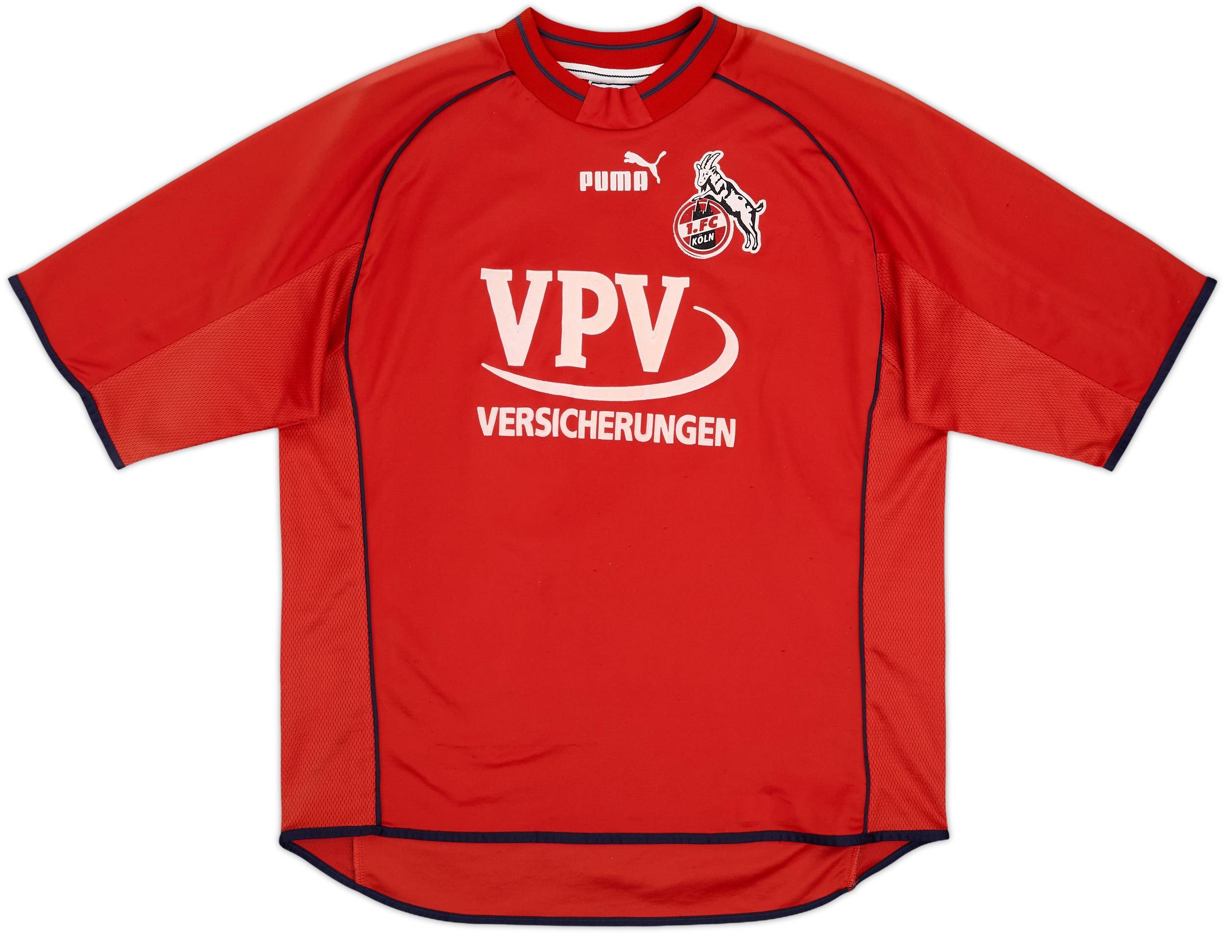 2001-02 FC Koln Home Shirt Tobias #5 - 4/10 - (XL.Boys)