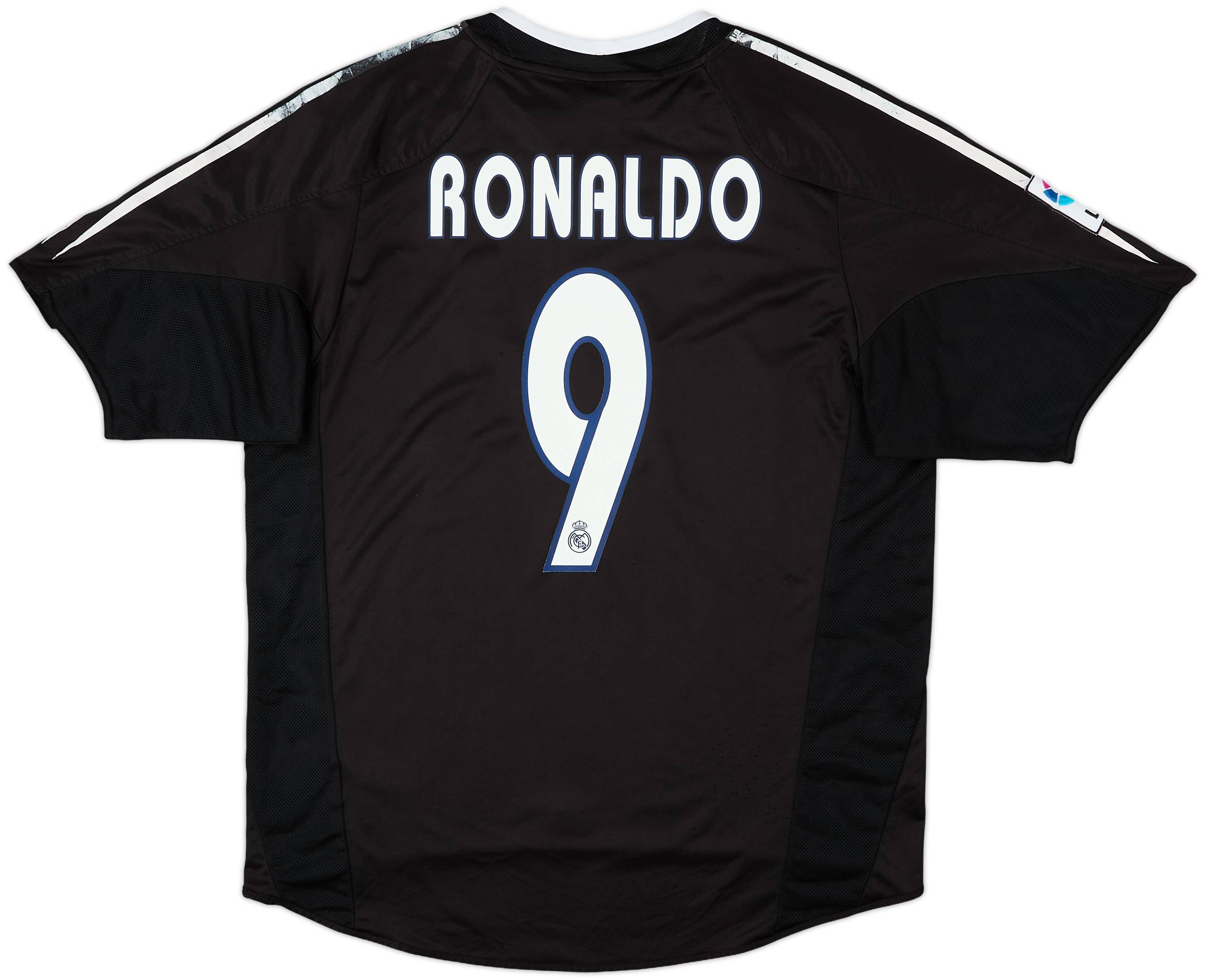 【激レア】 RONALDO Real Madrid ‘04-‘05 2004-05 Real Madrid Away Shirt Ronaldo #9 - 5/10 - (L)