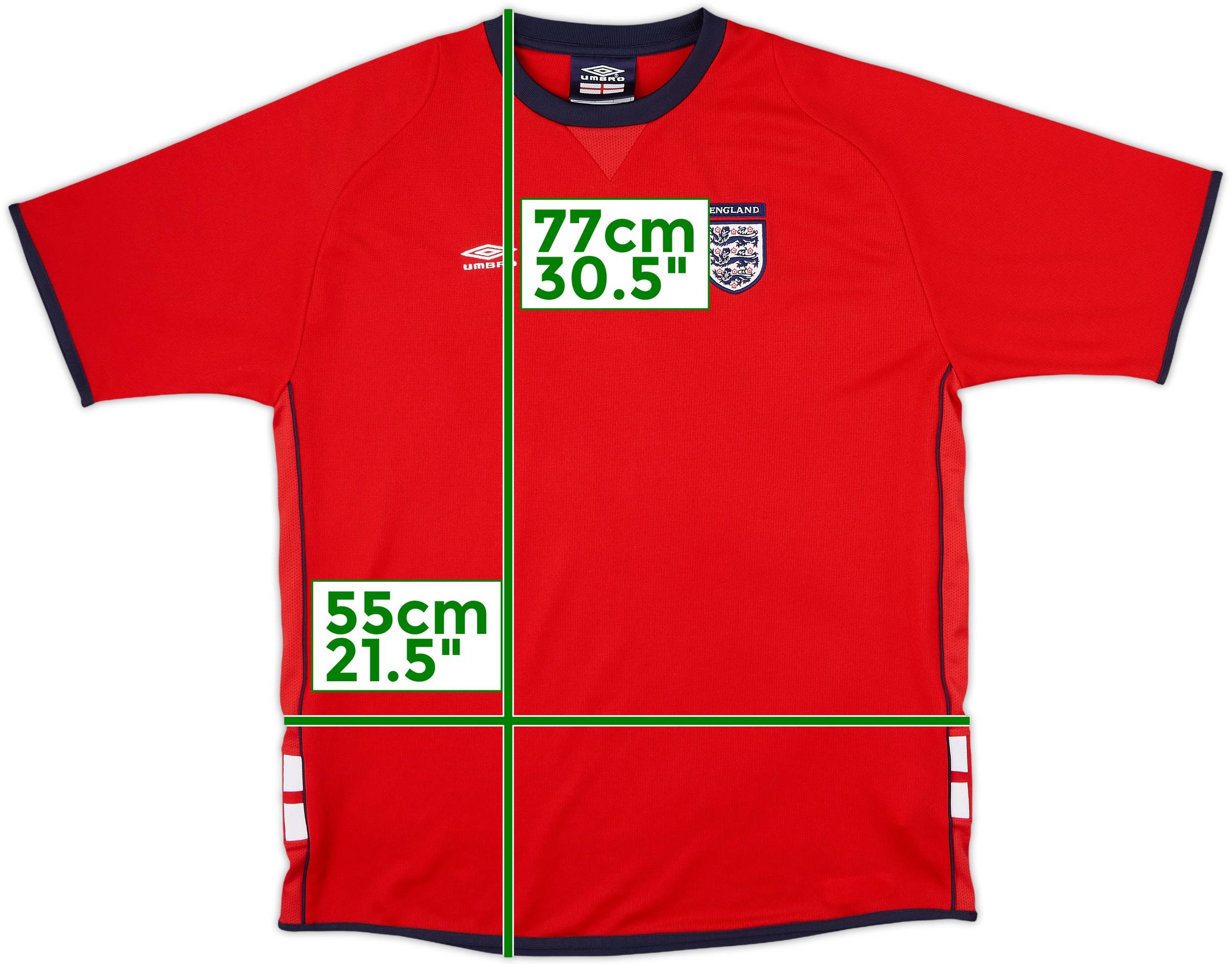 2002-03 England Umbro Training Shirt - 9/10 - (L)