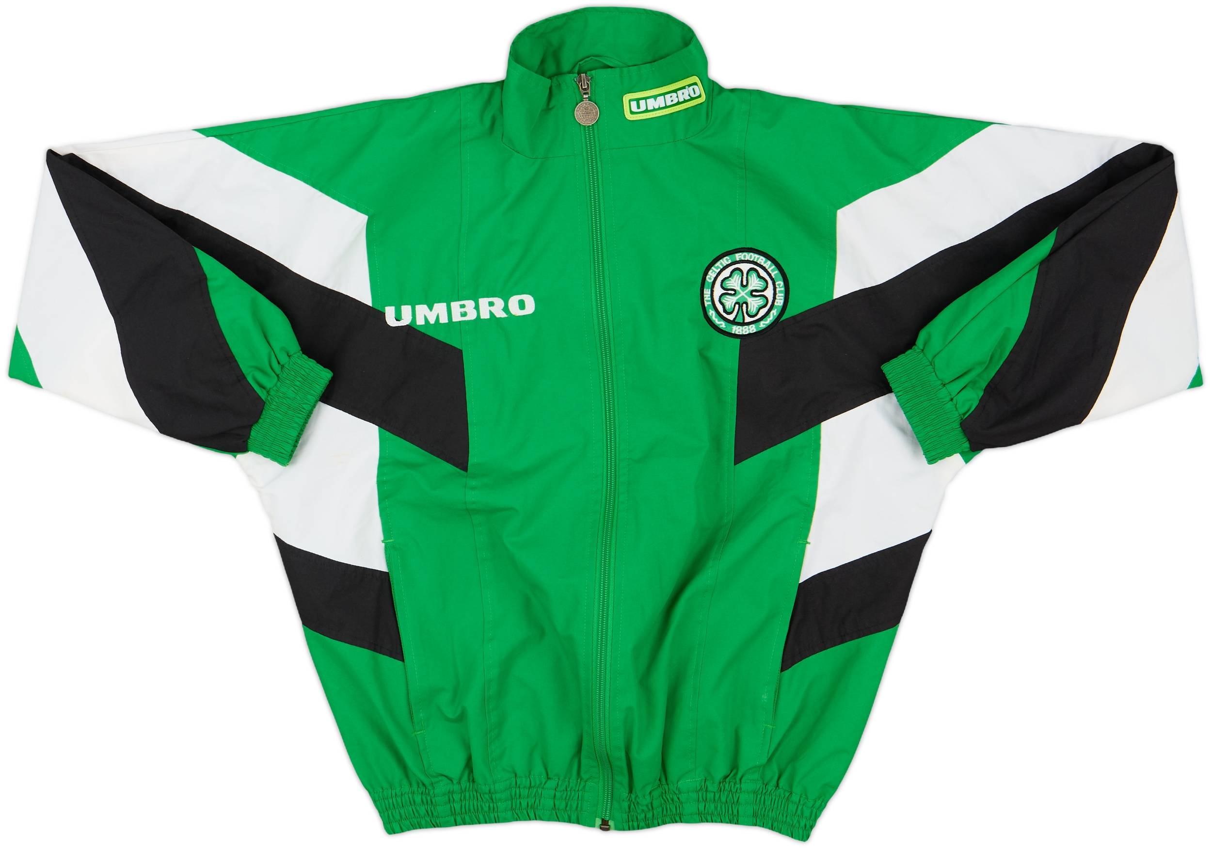 1996-97 Celtic Umbro Track Jacket - 8/10 - (L.Boys)