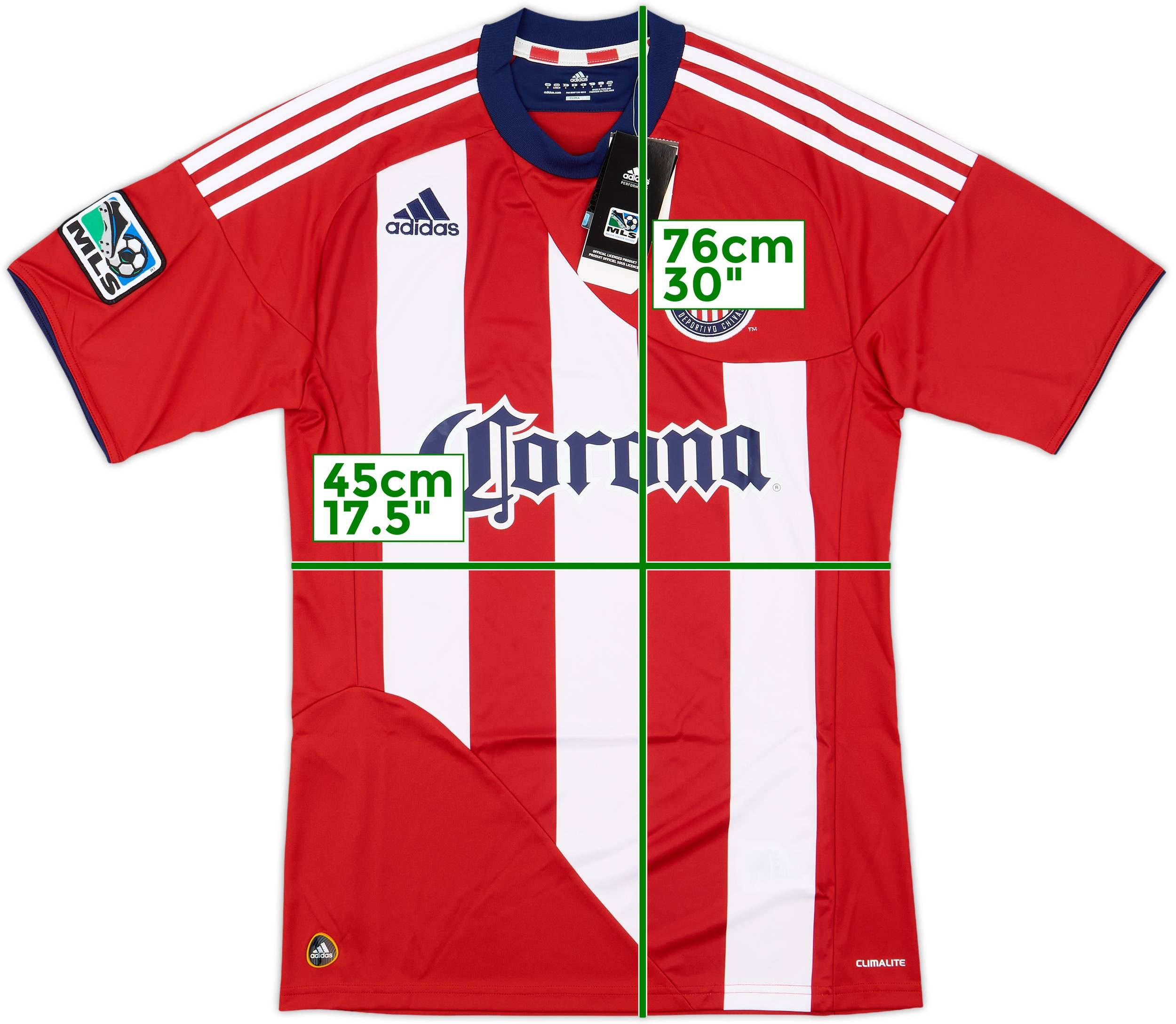 遥華 　CHIVAS   2010-11 Chivas USA Home Shirt (S)