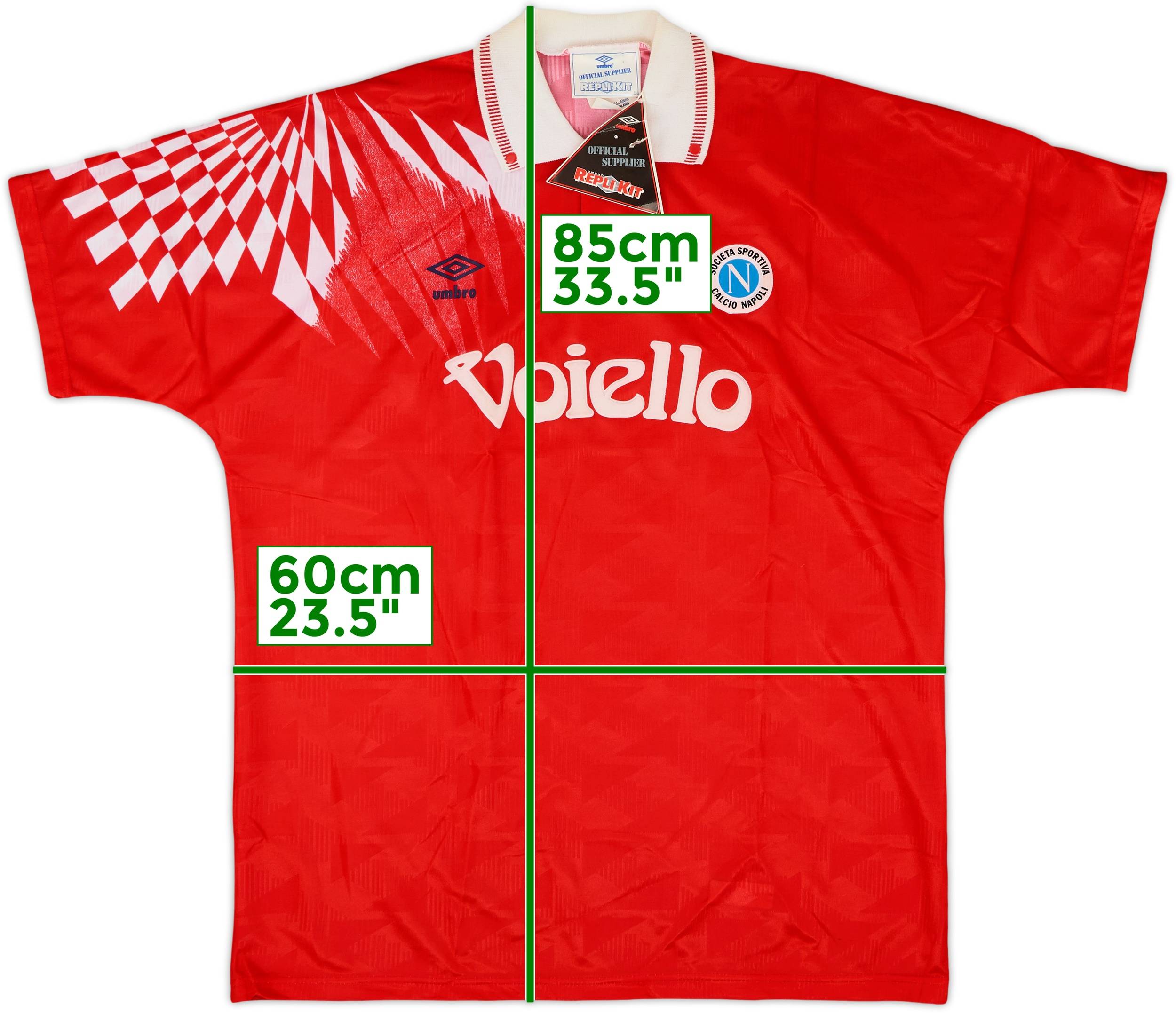 1991-93 Napoli Third Shirt (XL)