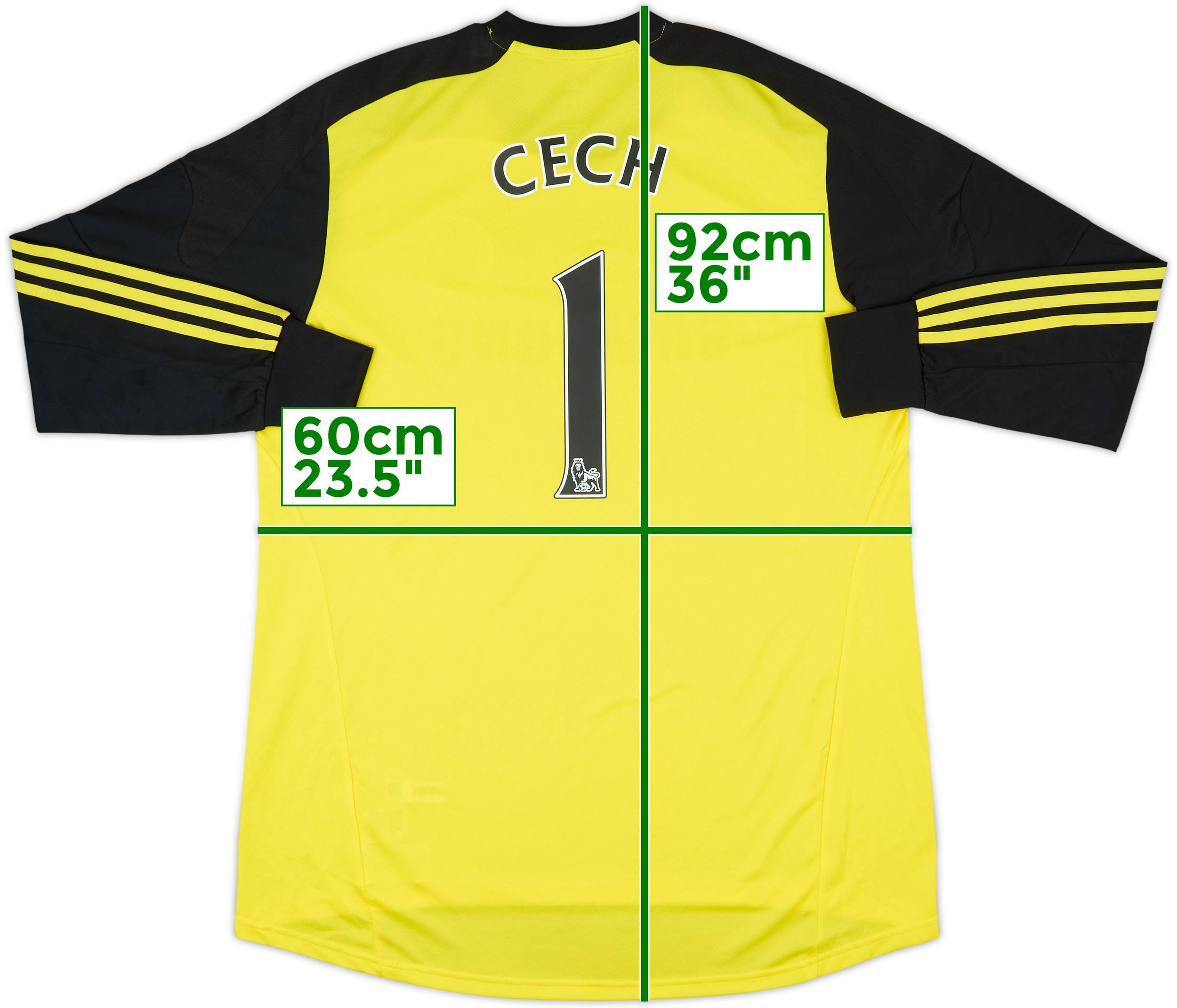 Chelsea FC CECH ゴールキーパーシャツ M 2013-14 Chelsea Player Issue GK Shirt Cech #1 (XXL)