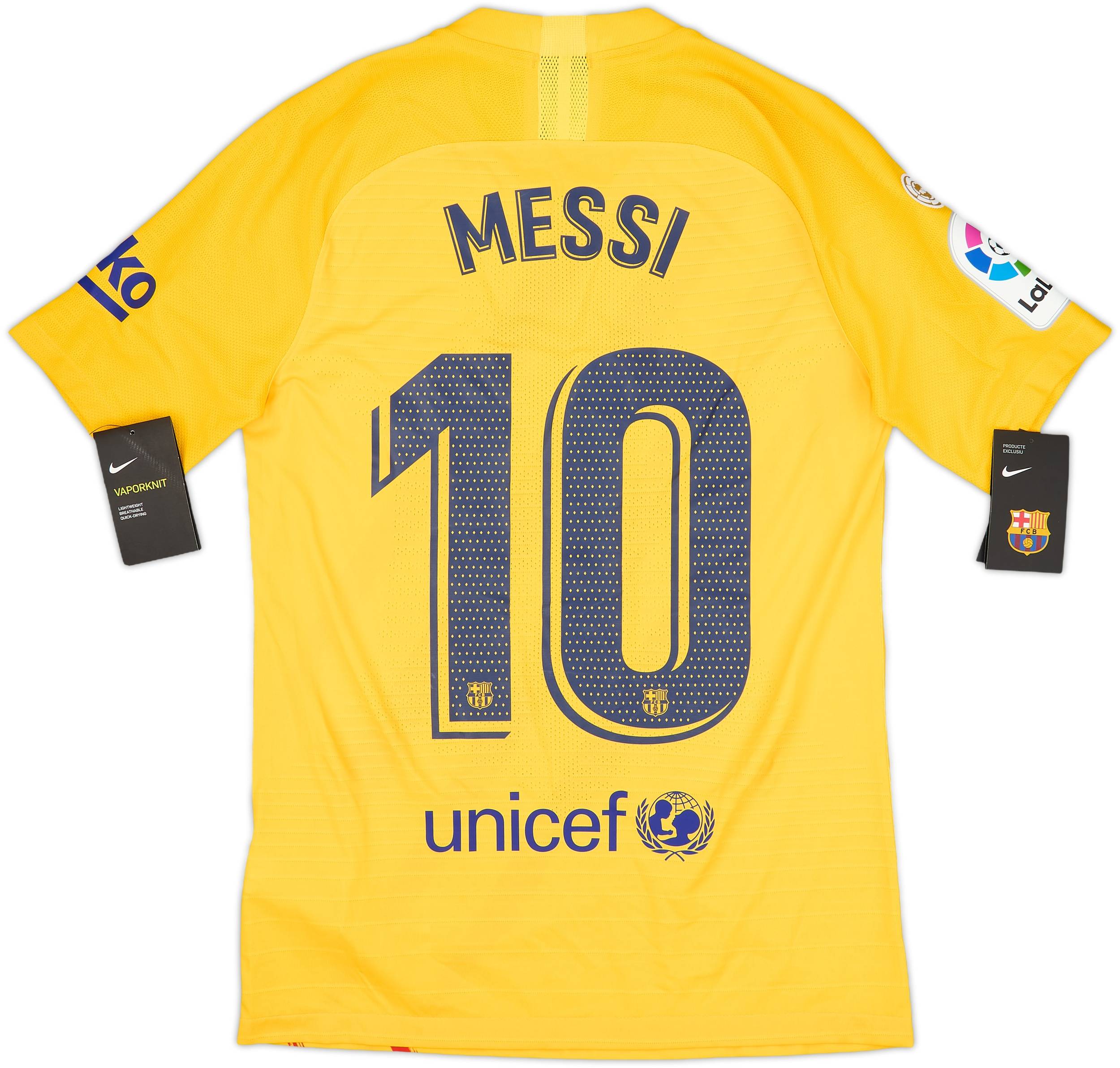 2019-20 Barcelona Authentic 'Senyera' Fourth Shirt Messi #10 (S)
