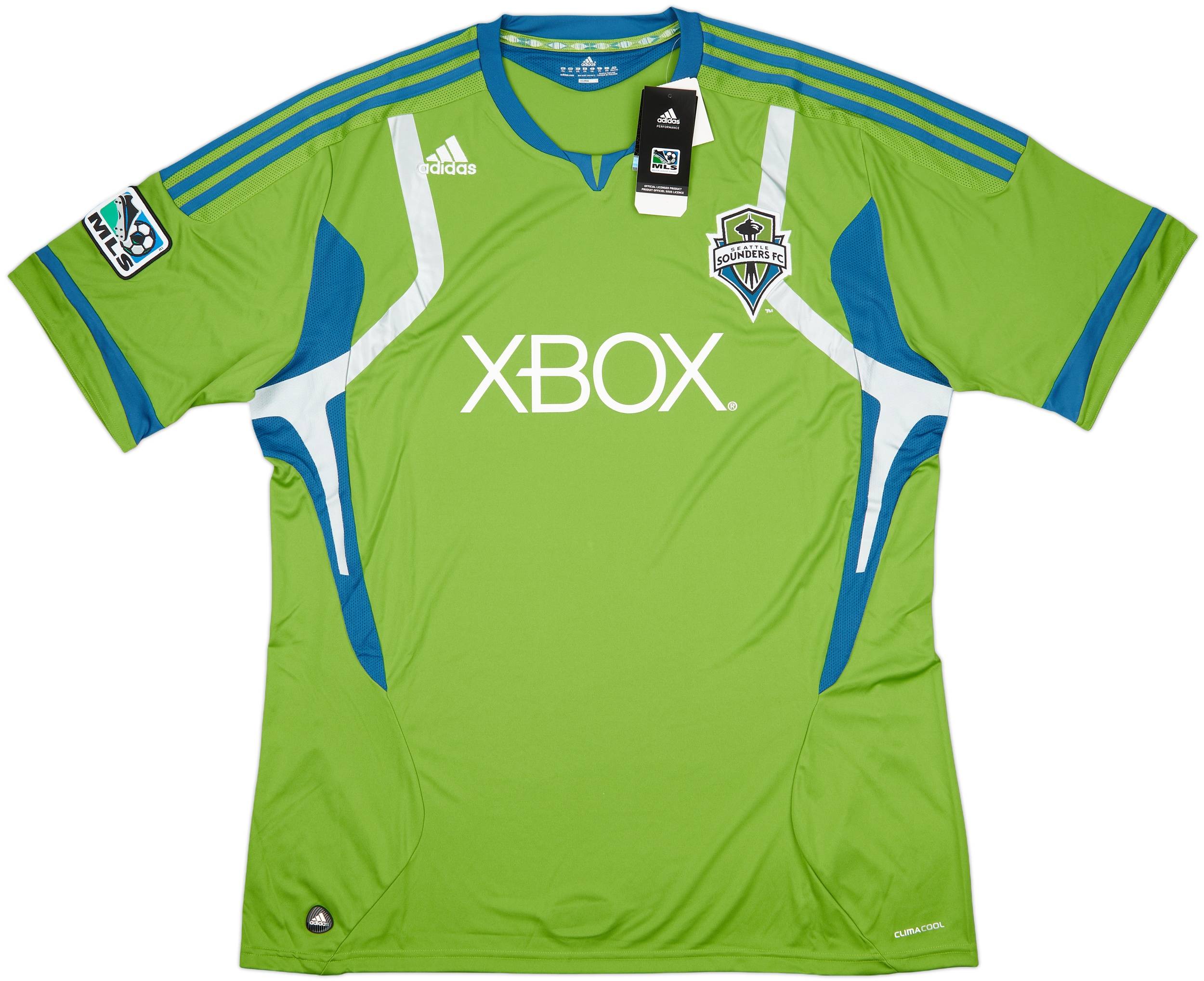 2012 Seattle Sounders Home Shirt (XXL)