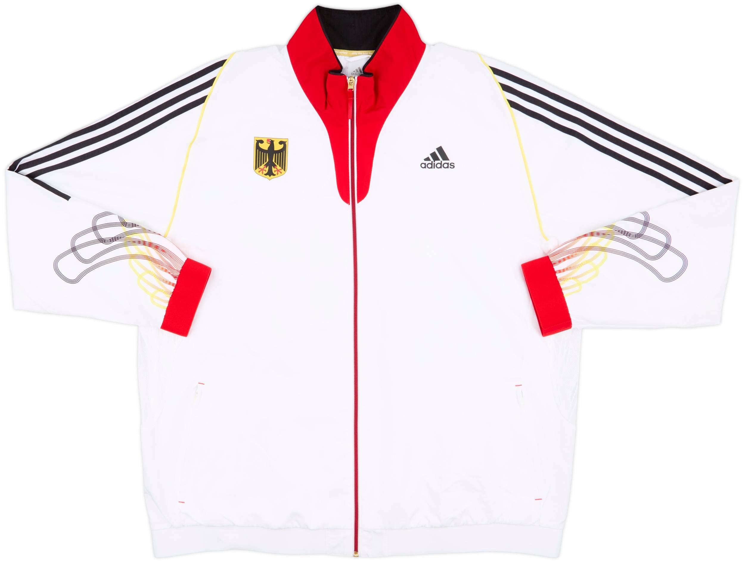 adidas ドイツ ジャケット ホワイト 13 GM 2012-13 Germany Bundeswehr (Armed Forces) adidas Track