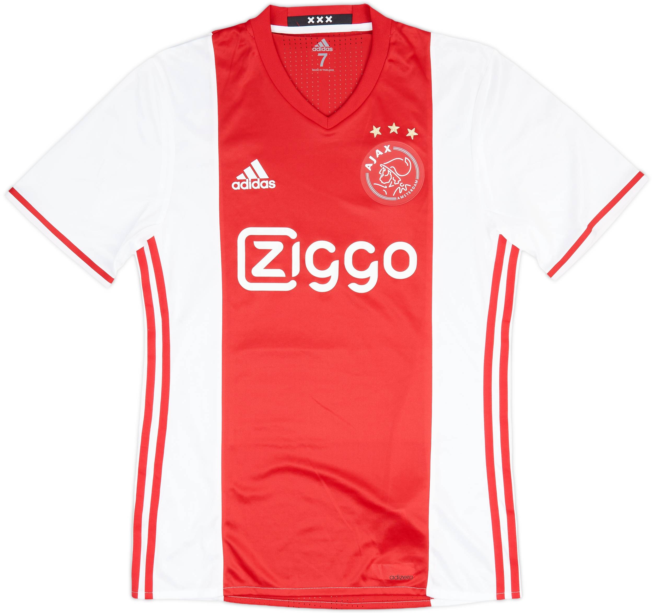 2016-17 Ajax Player Issue Home Shirt - 8/10 - (M/L)