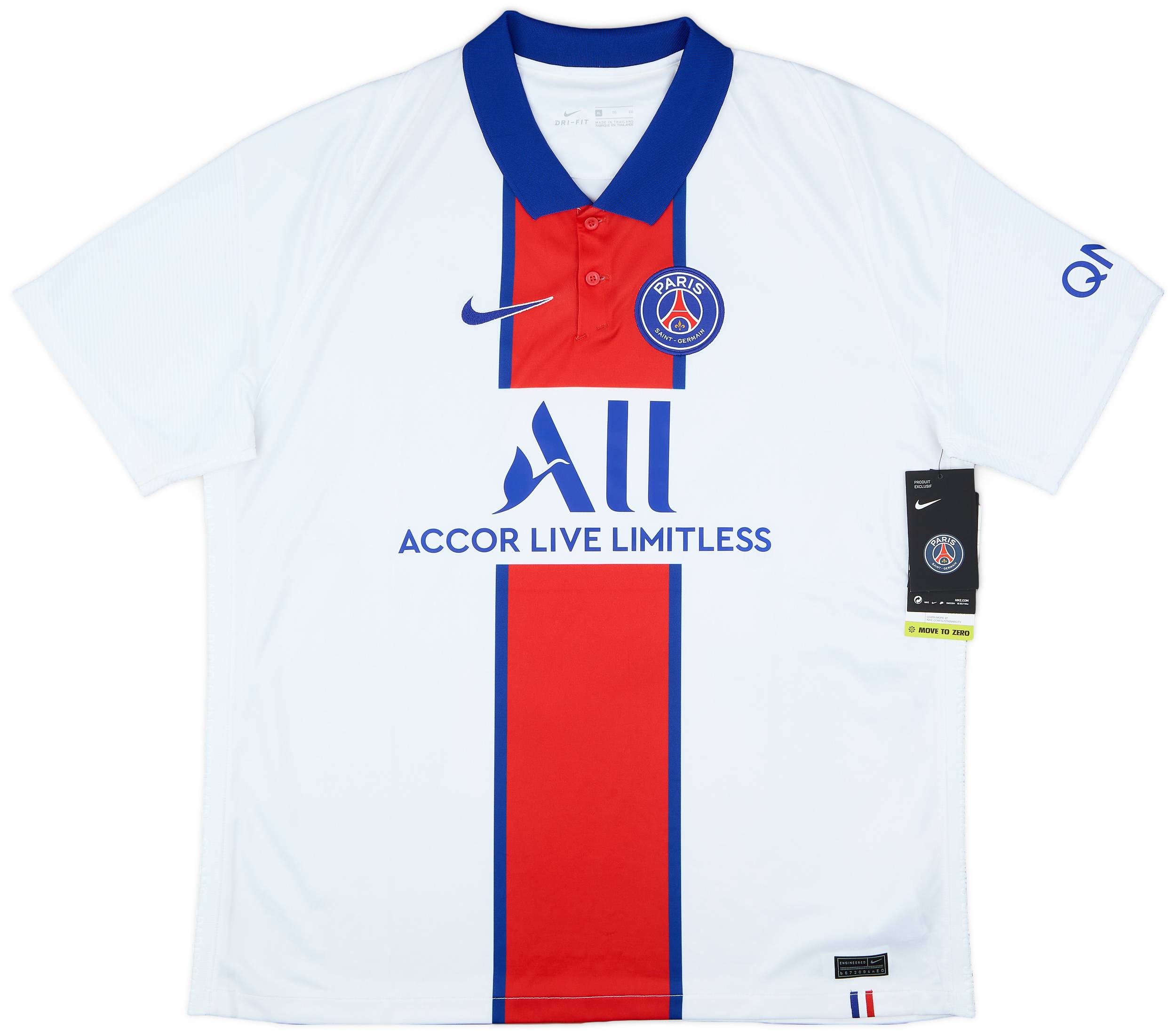 2020-21 Paris Saint-Germain Away Shirt (XL)