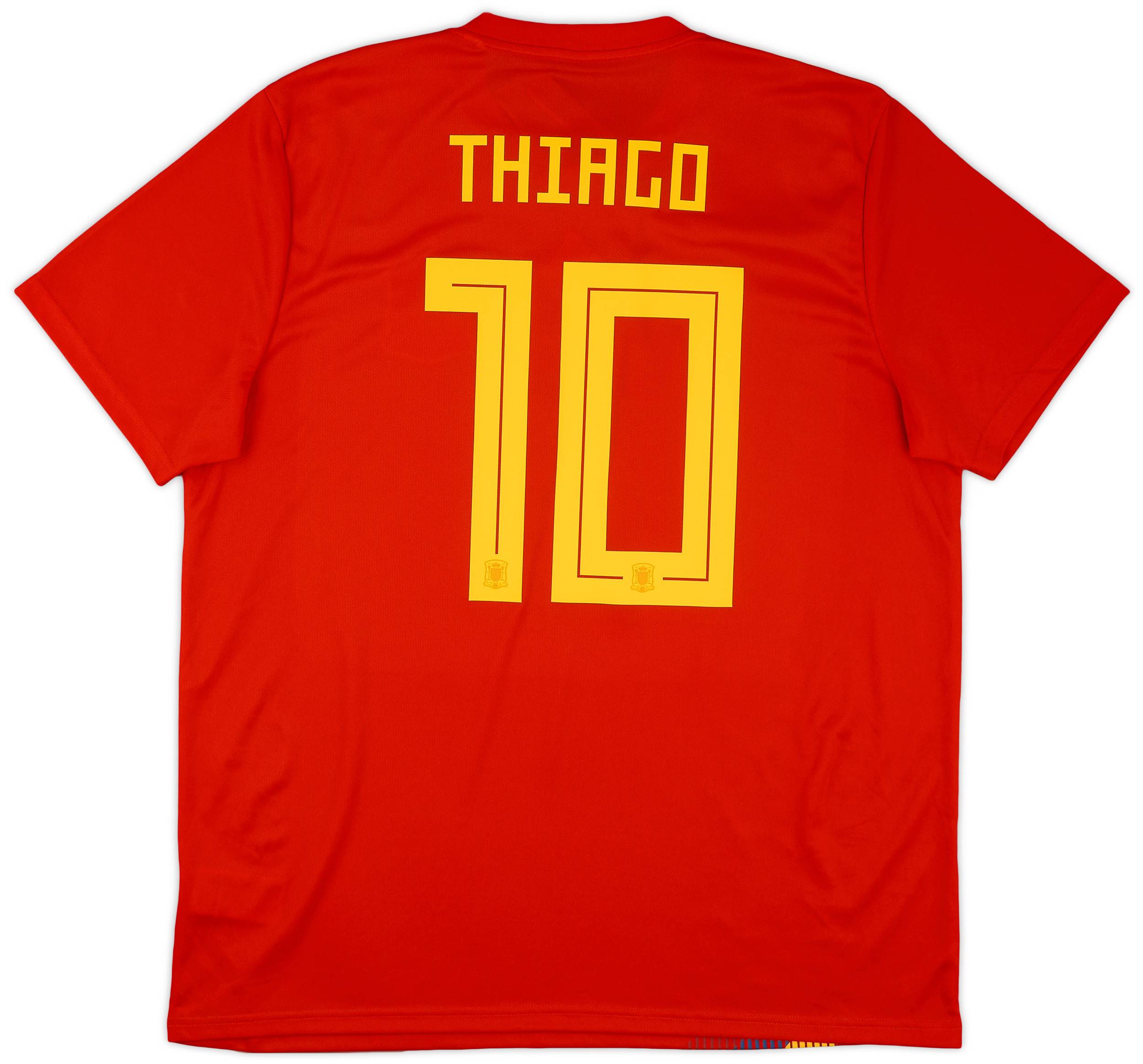 2018-19 Spain Home Shirt Thiago #10 (XL)