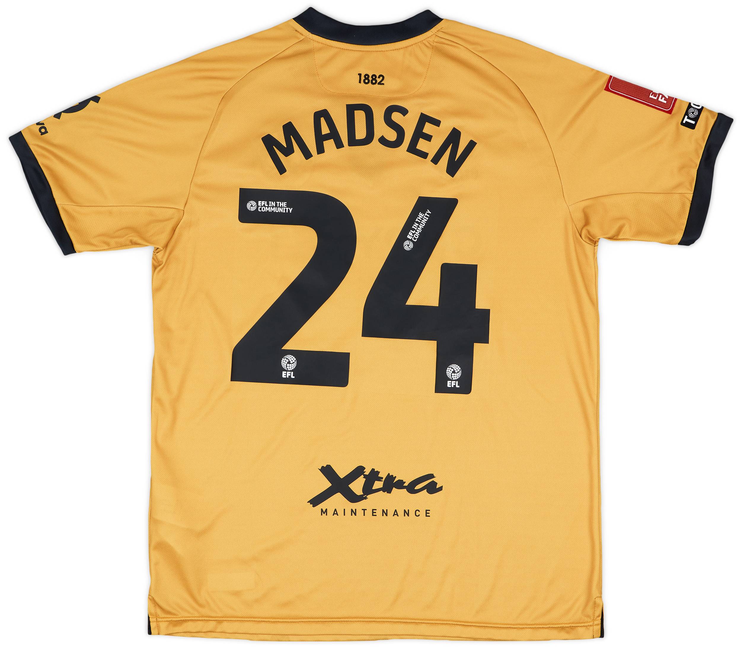 2024-25 QPR Match Issue FA Cup Third Shirt Madsen #24