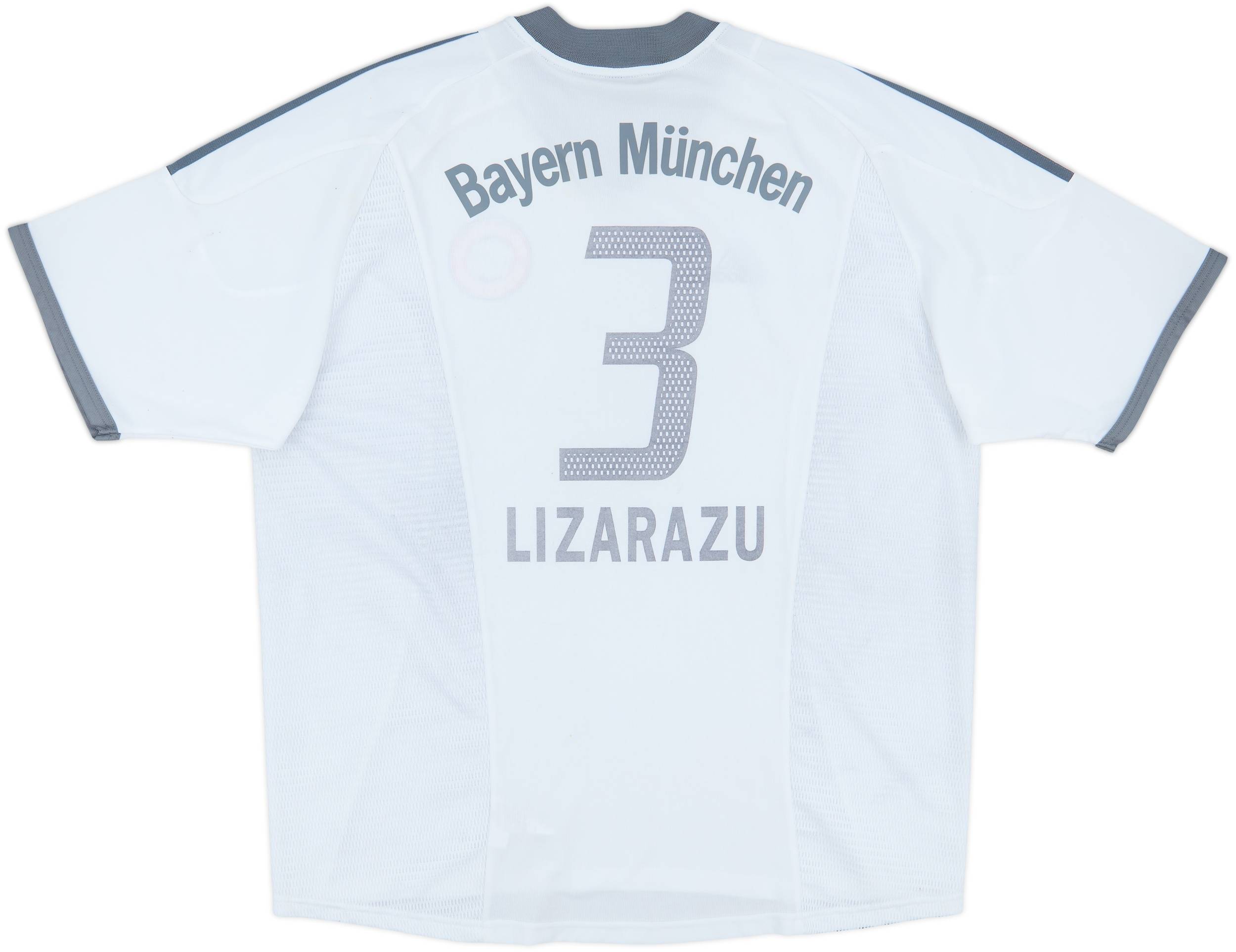2002-03 Bayern Munich Away Shirt Lizarazu #3 - 7/10 - (XXL)