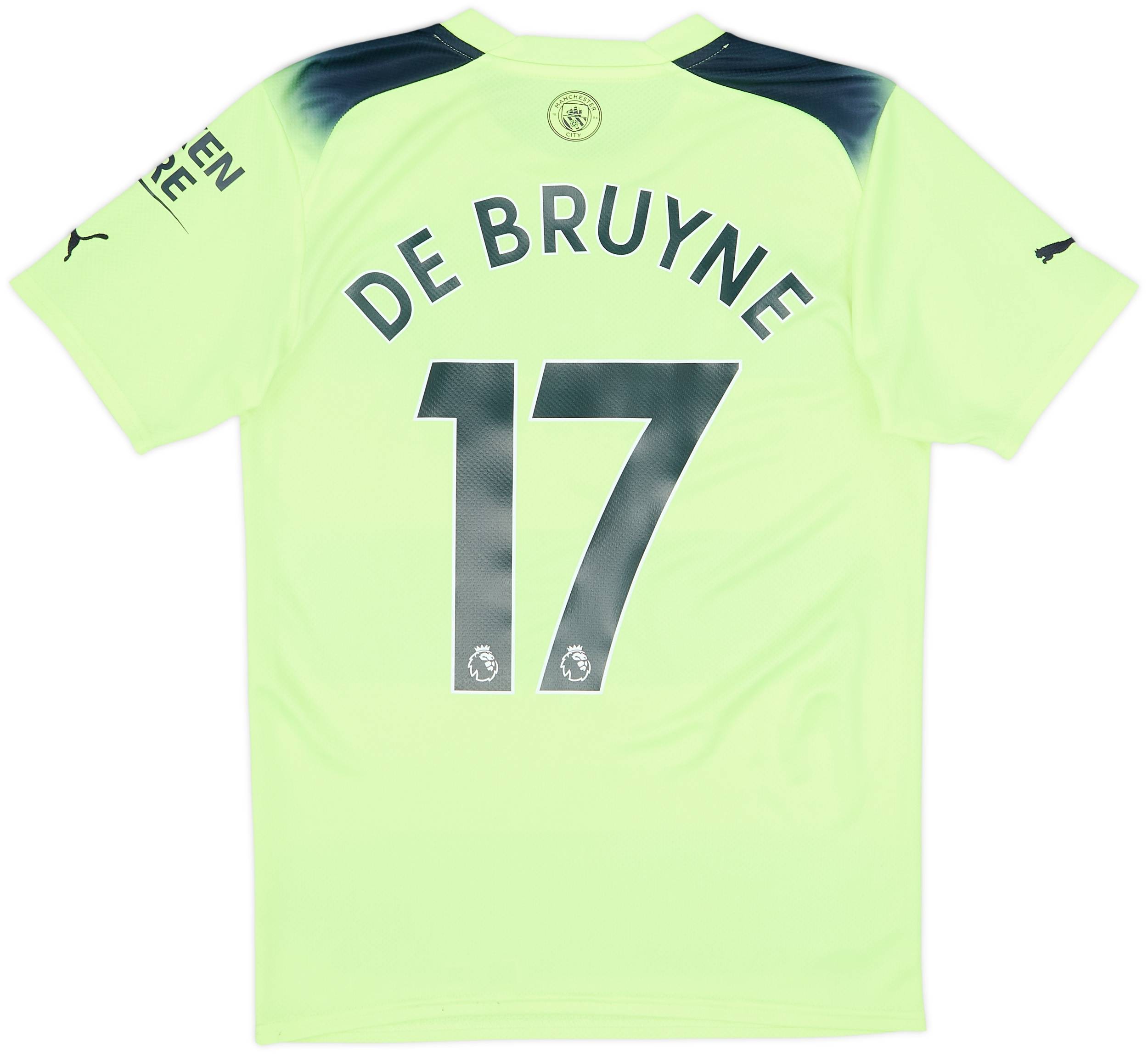 2022-23 Manchester City Third Shirt De Bruyne #17 - 8/10 - (S)