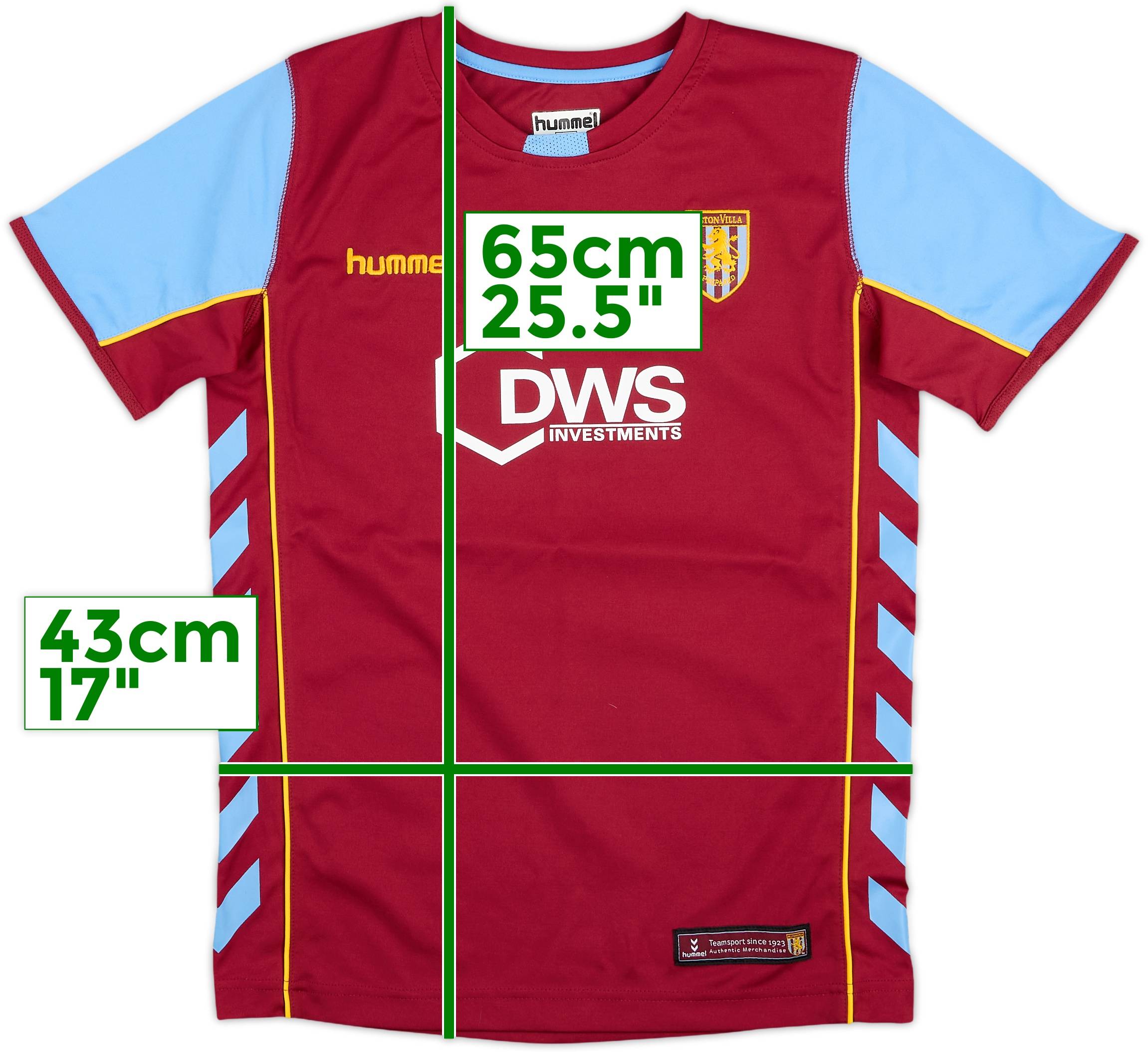 2004-05 Aston Villa Home Shirt - 10/10 - (S.Boys)