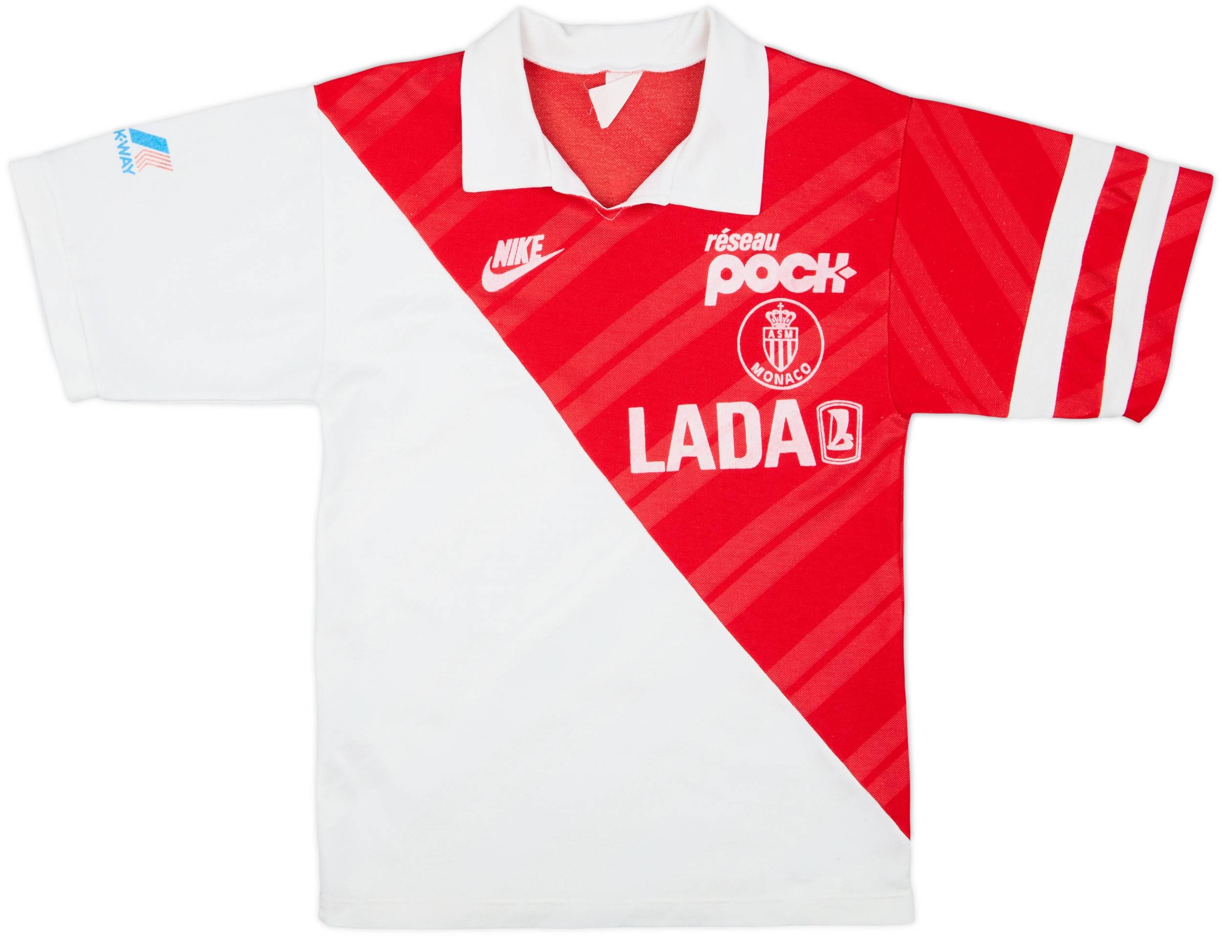 1989-90 Monaco Home Shirt - 8/10 - (S)