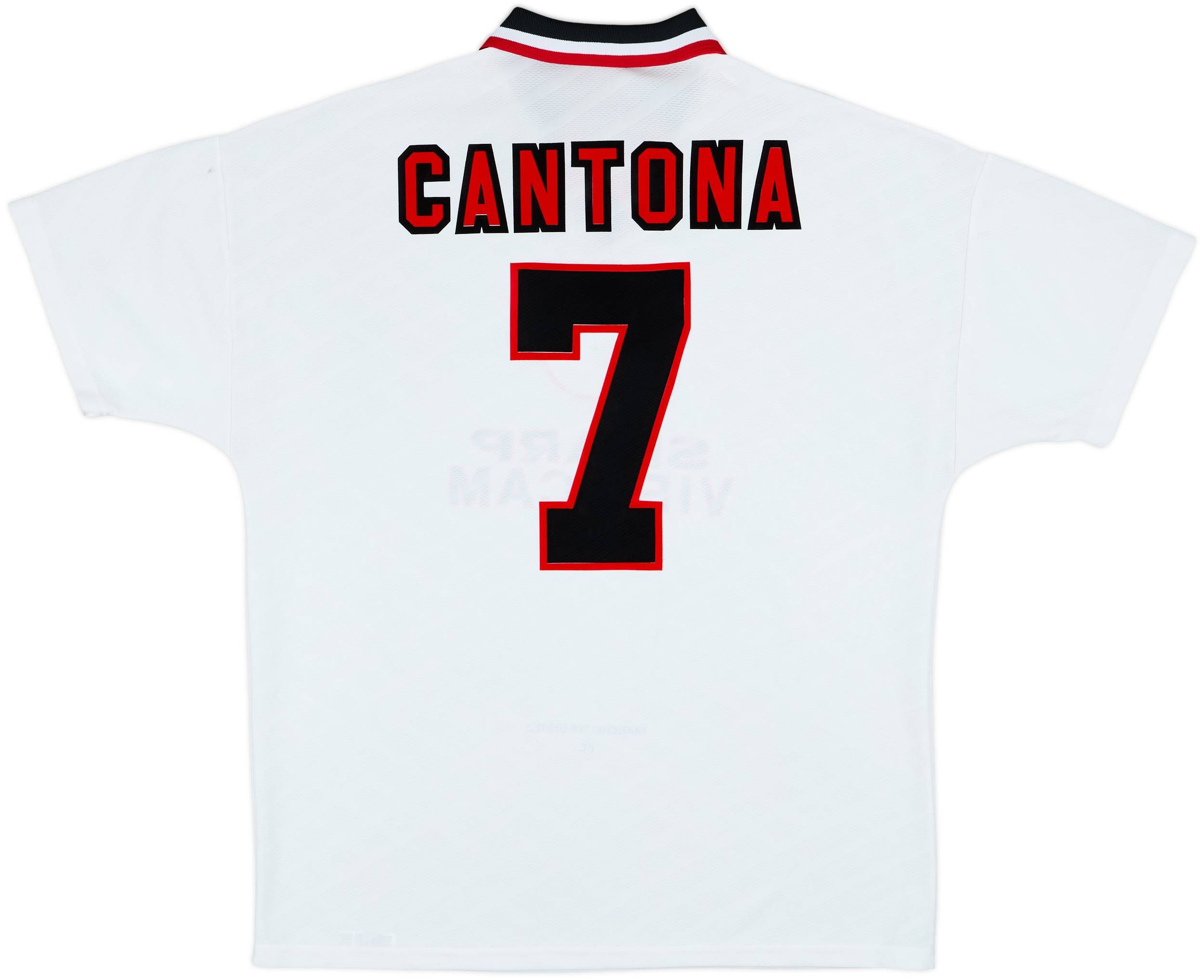 1996-97 Manchester United Away Shirt Cantona #7 - 8/10 - (XL)