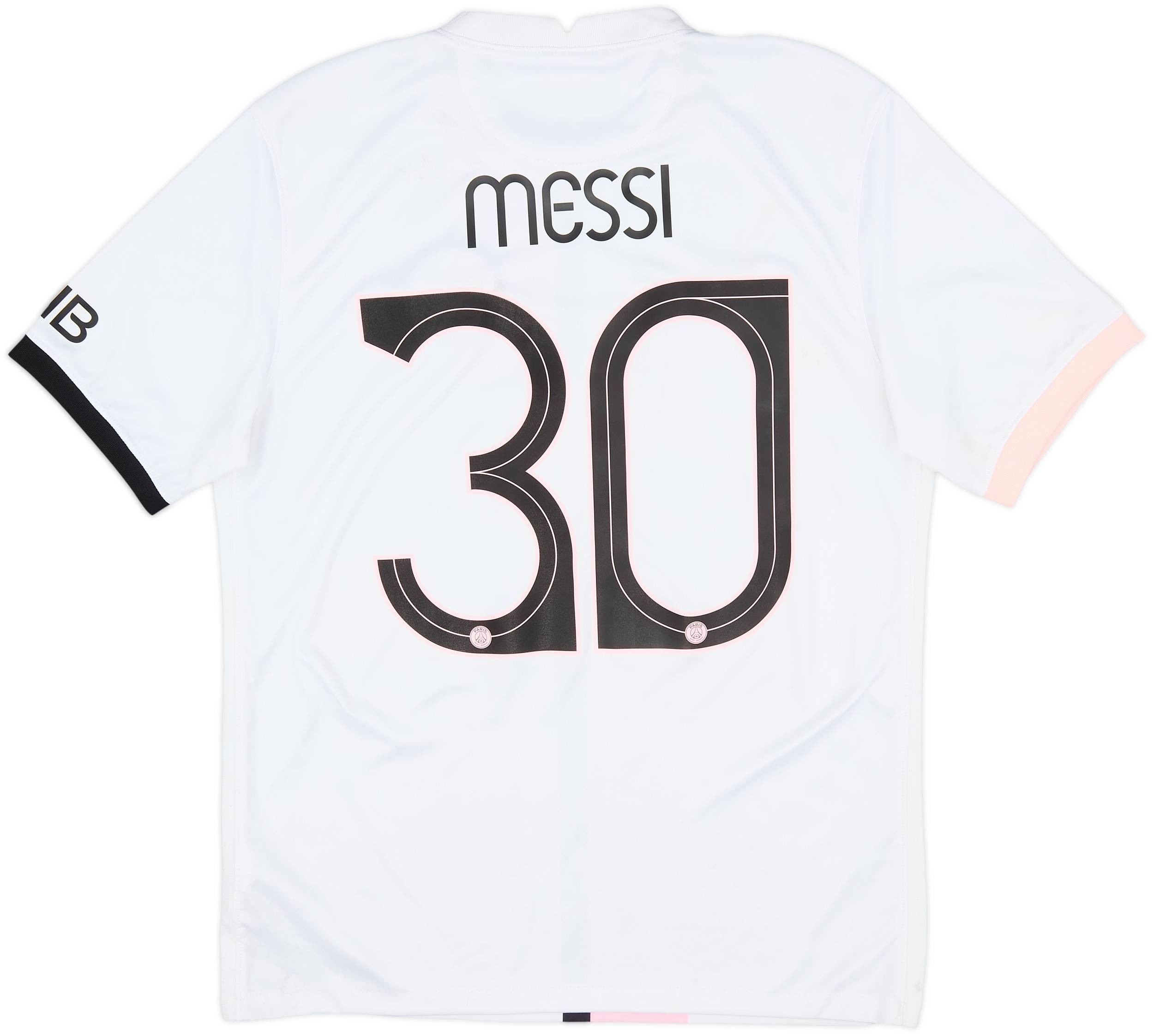 2021-22 Paris Saint-Germain Away Shirt Messi #30 - 6/10 - (M)