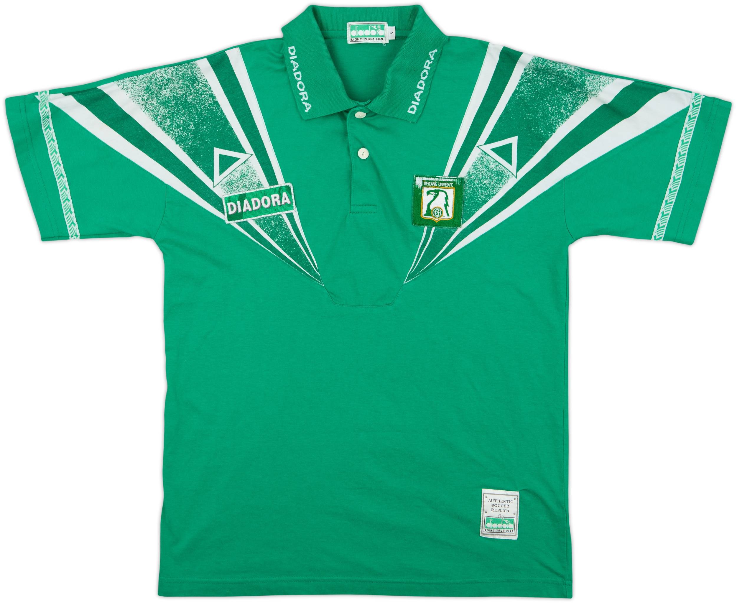 1996 Geylang FC Diadora Polo Shirt - 7/10 - (S)